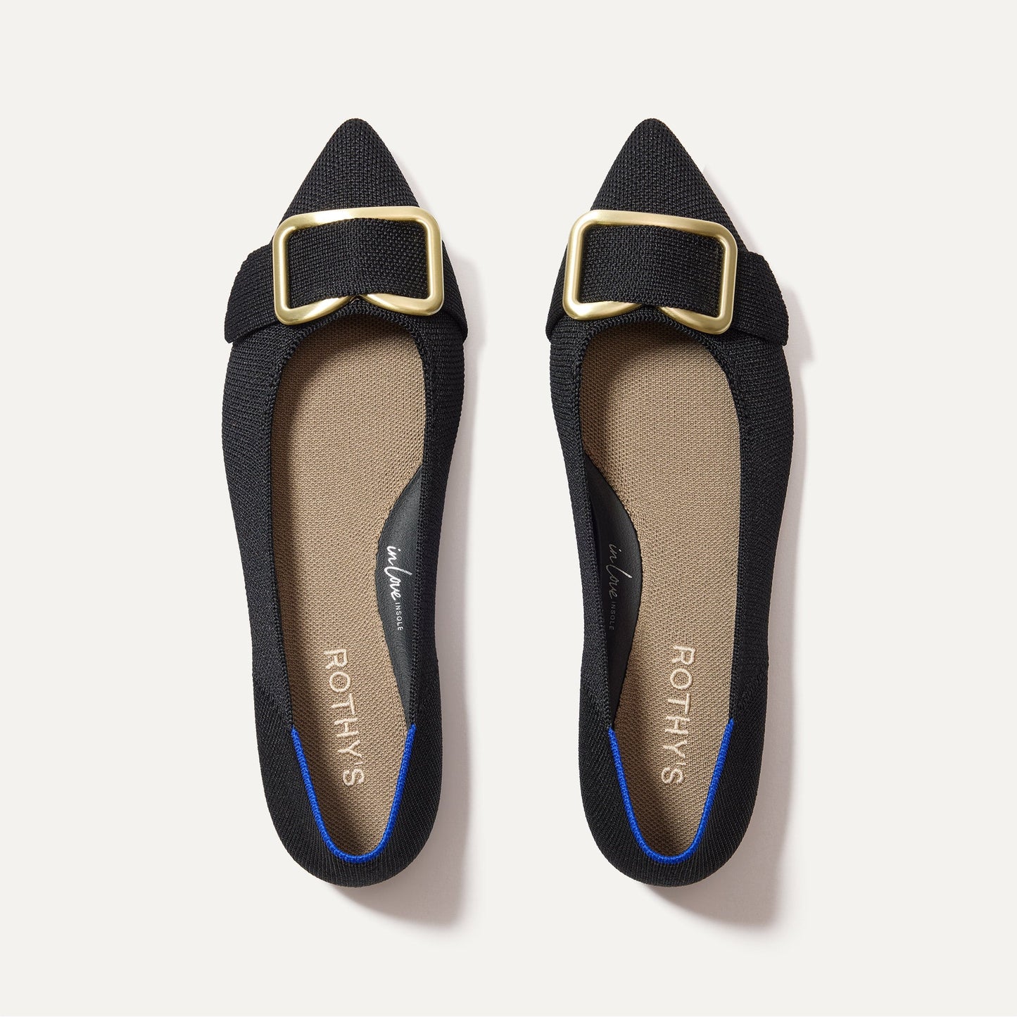 Rothys The Emblem Point II in Black
