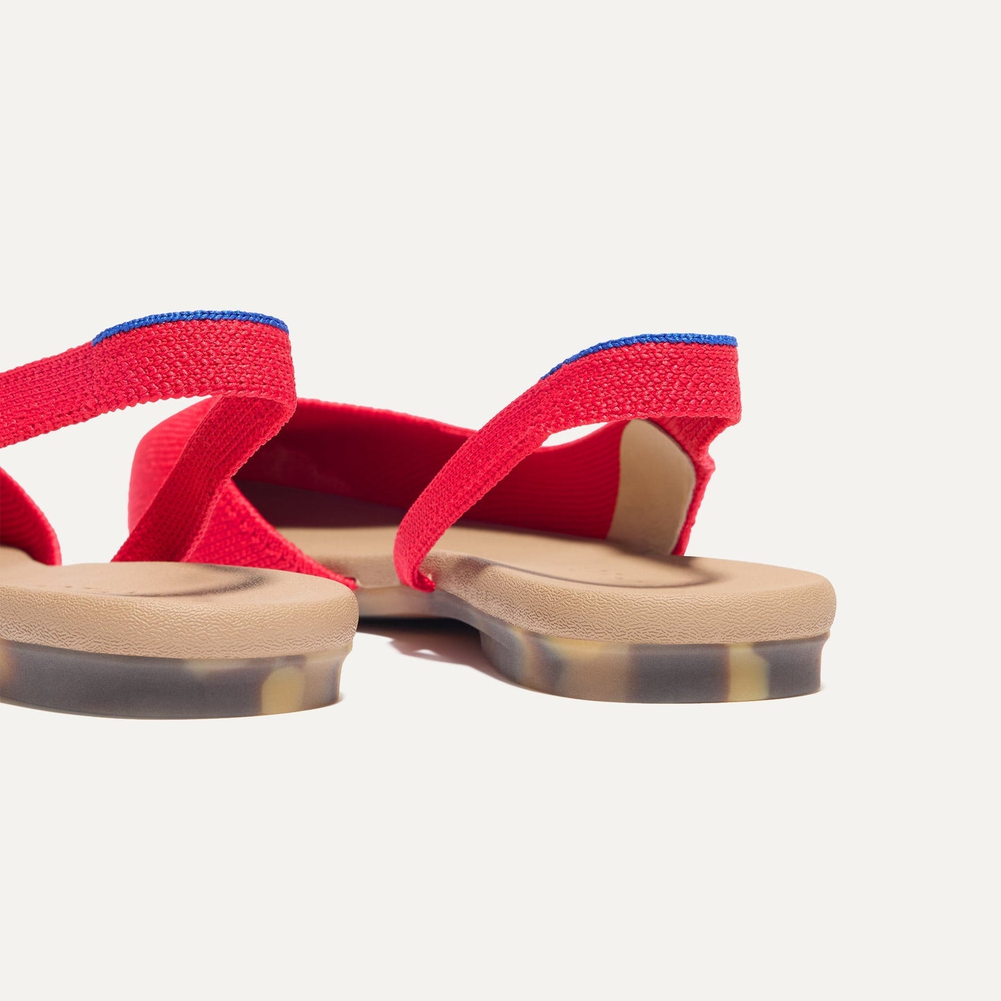 Rothys The Almond Slingback in Lollipop Red