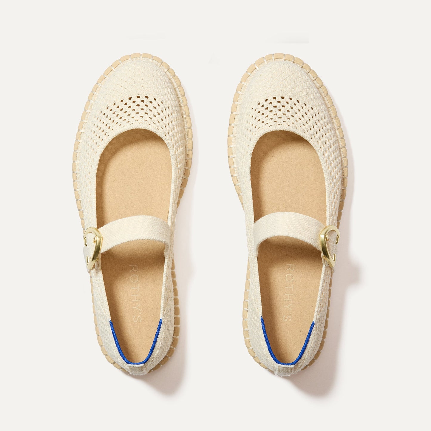 Rothys The Espadrille Mary Jane in Jasmine