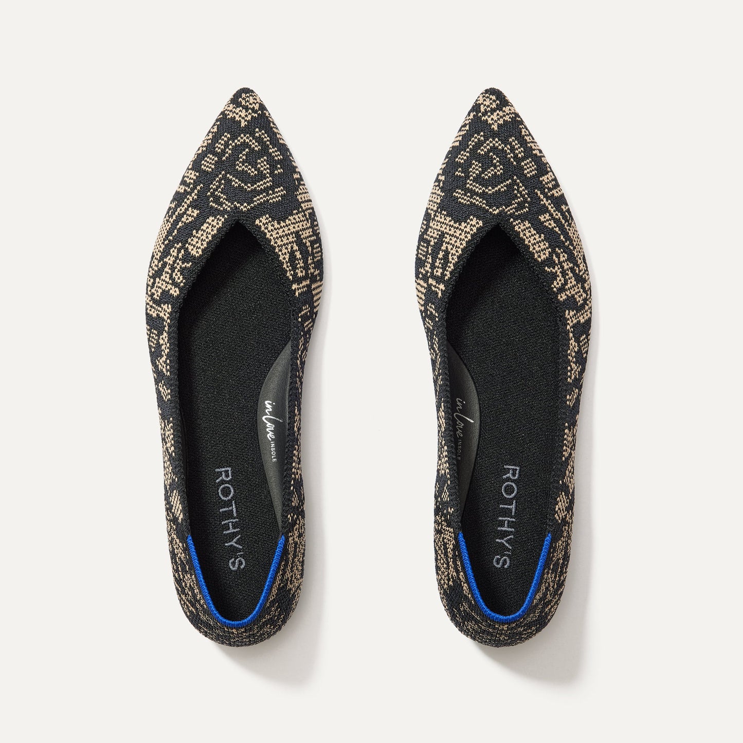 Rothys The Point II in Chantilly Noir