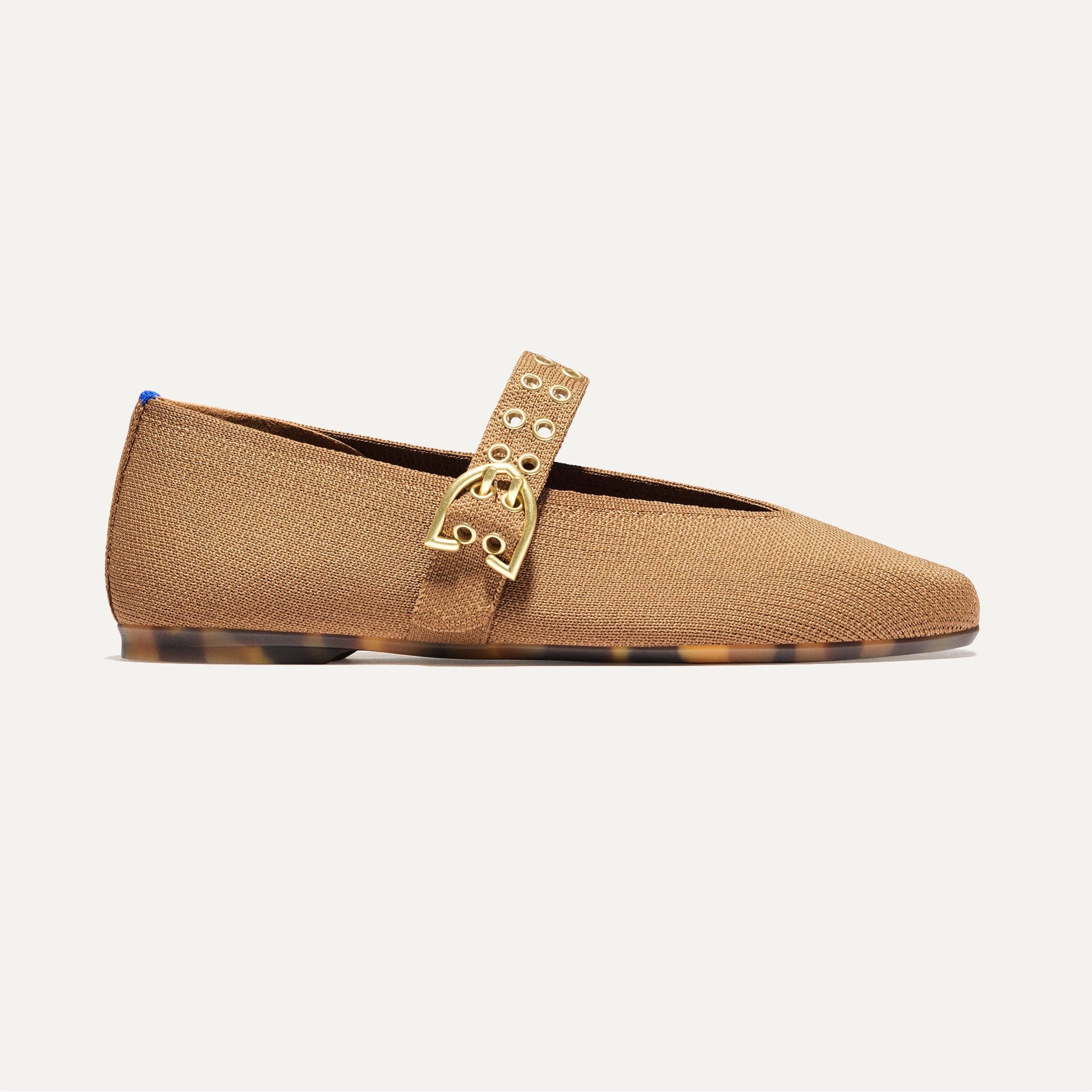 Rothys The Max Buckle Mary Jane in Java Chip