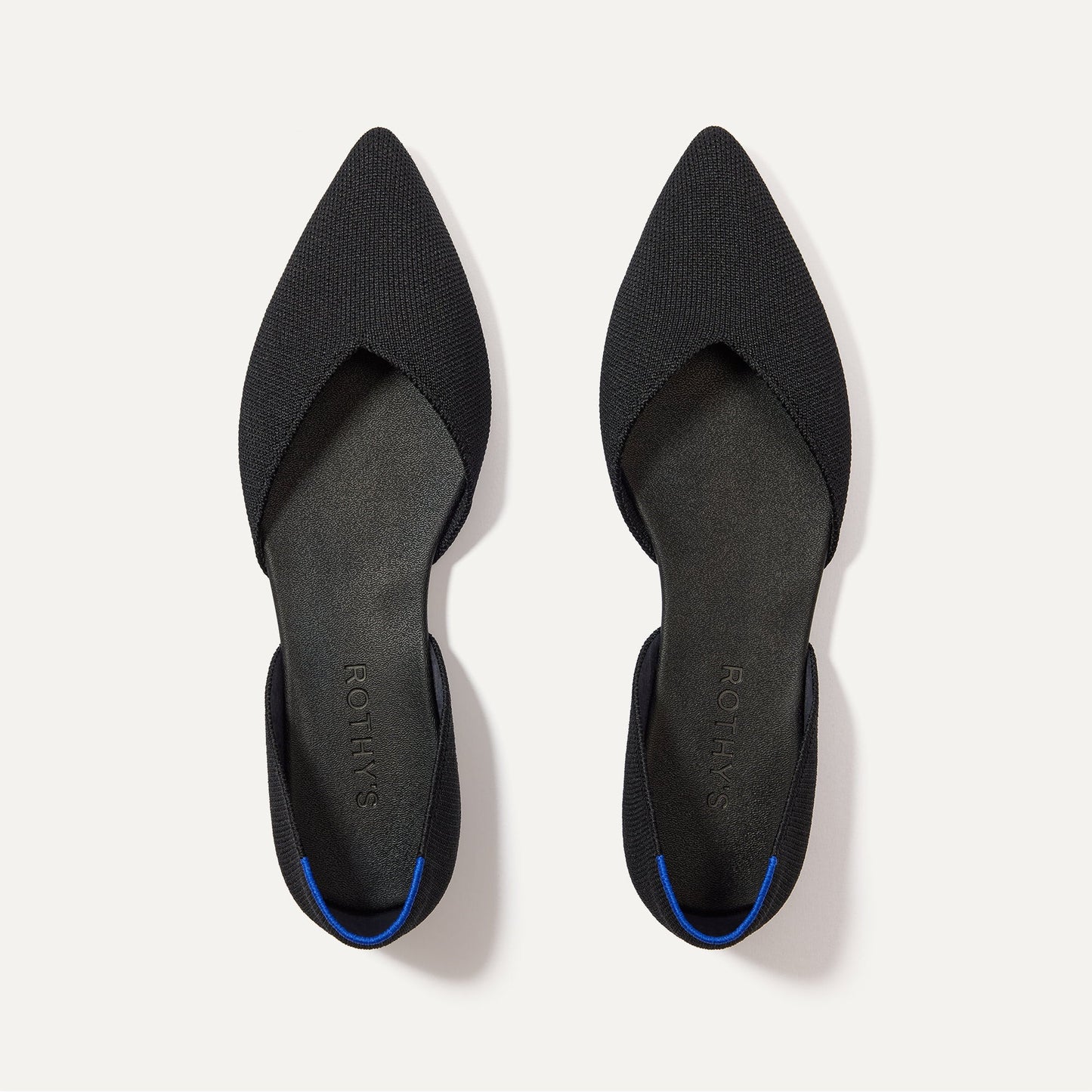 Rothys The D'Orsay Point in Black