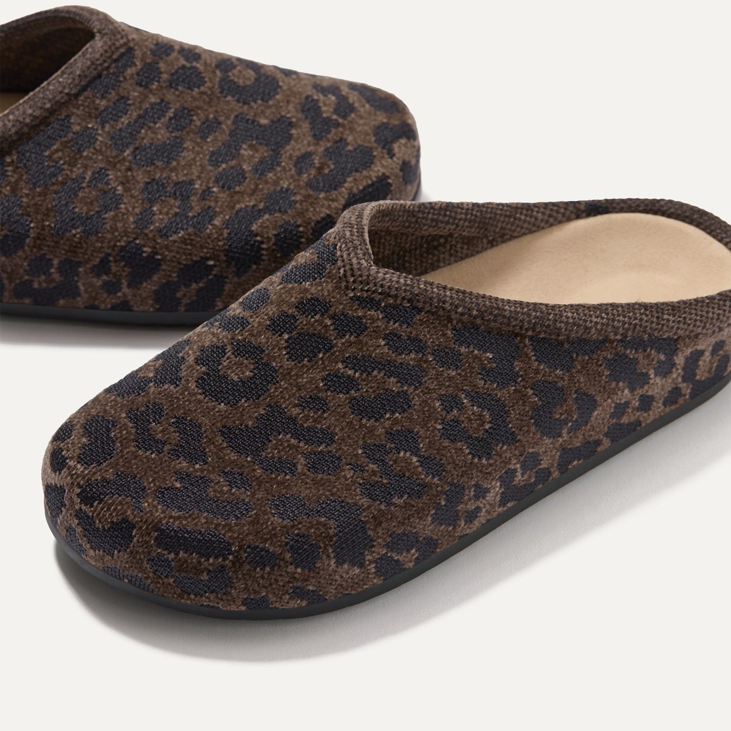 Rothys The ReVelvet™ Casual Clog in ReVelvet™ Cheetah for Women