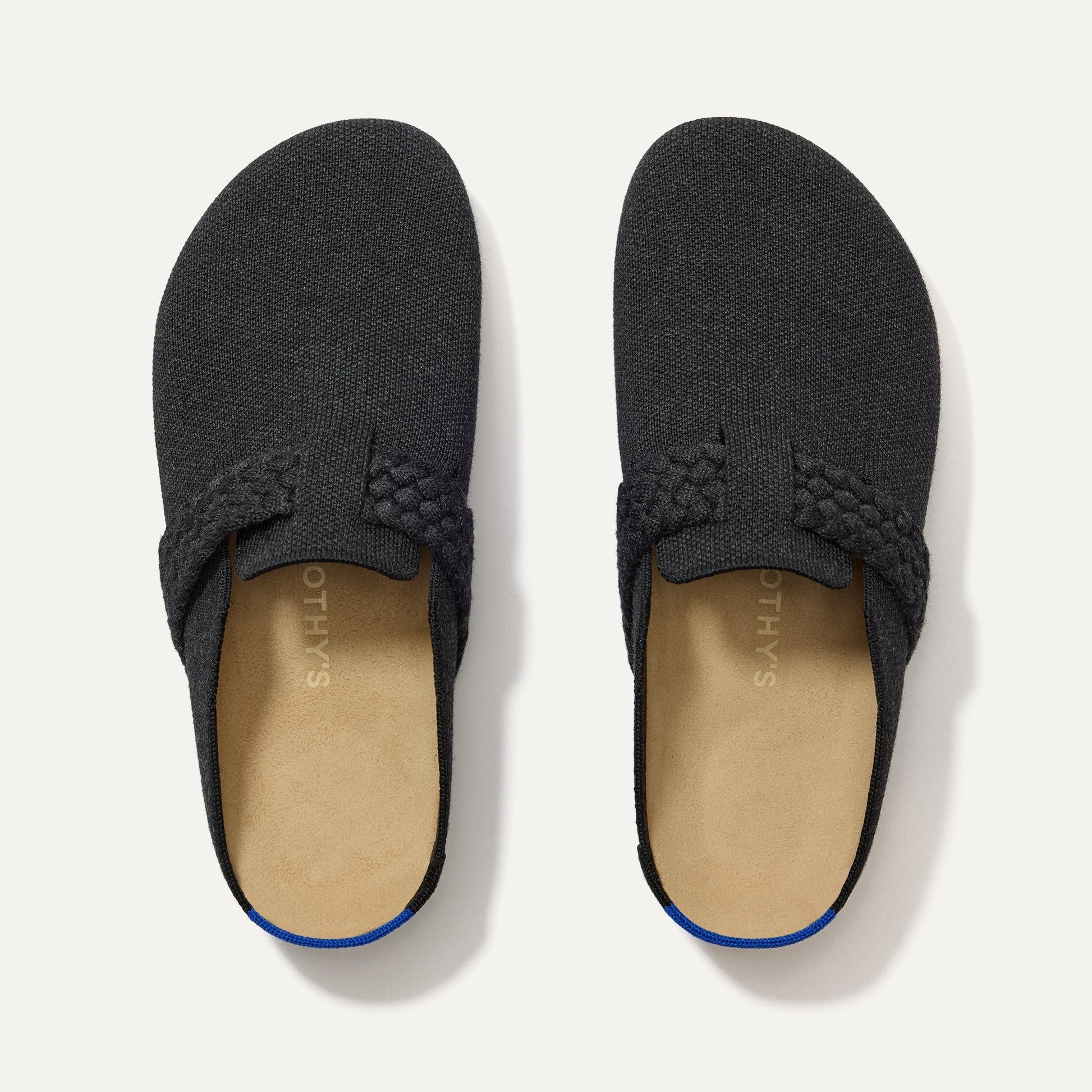 Rothys The Braid Clog in Black