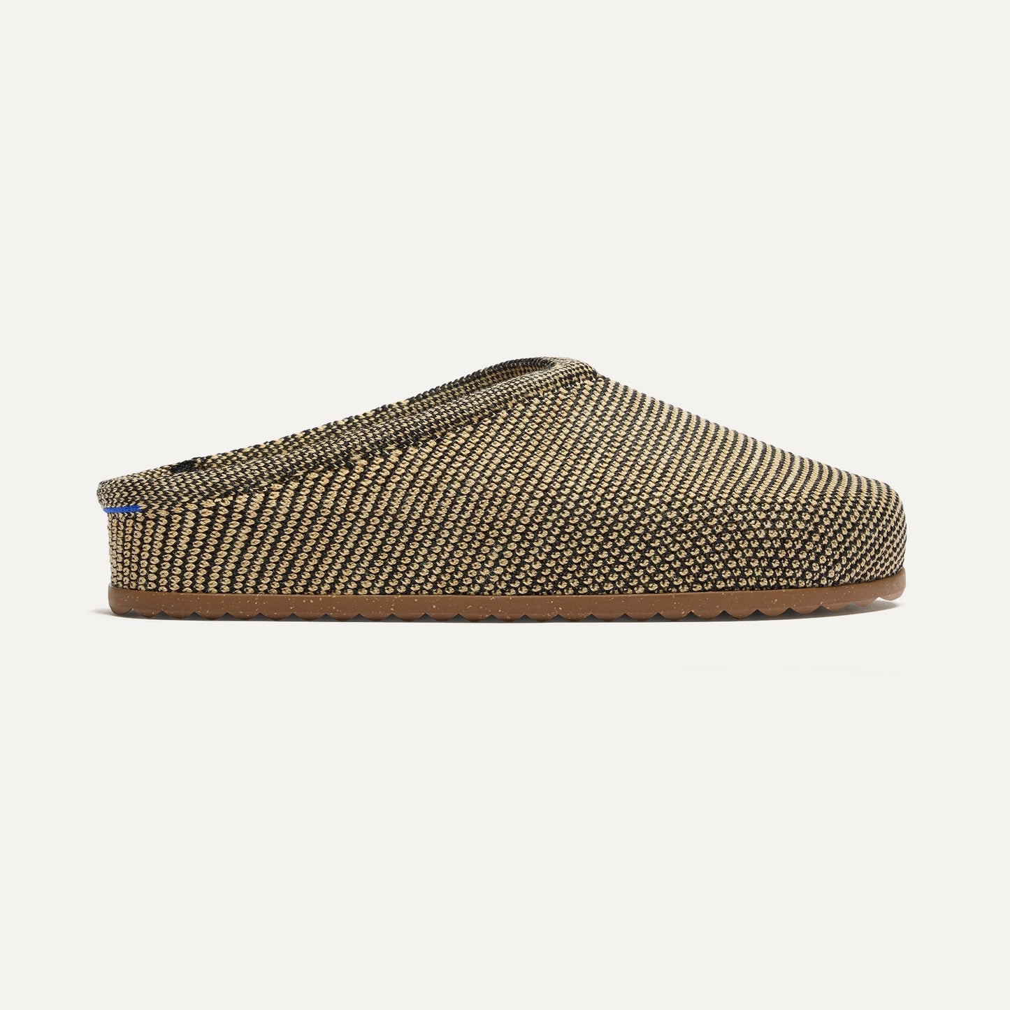 Rothys The Casual Clog in Toffee Raffia-Knit