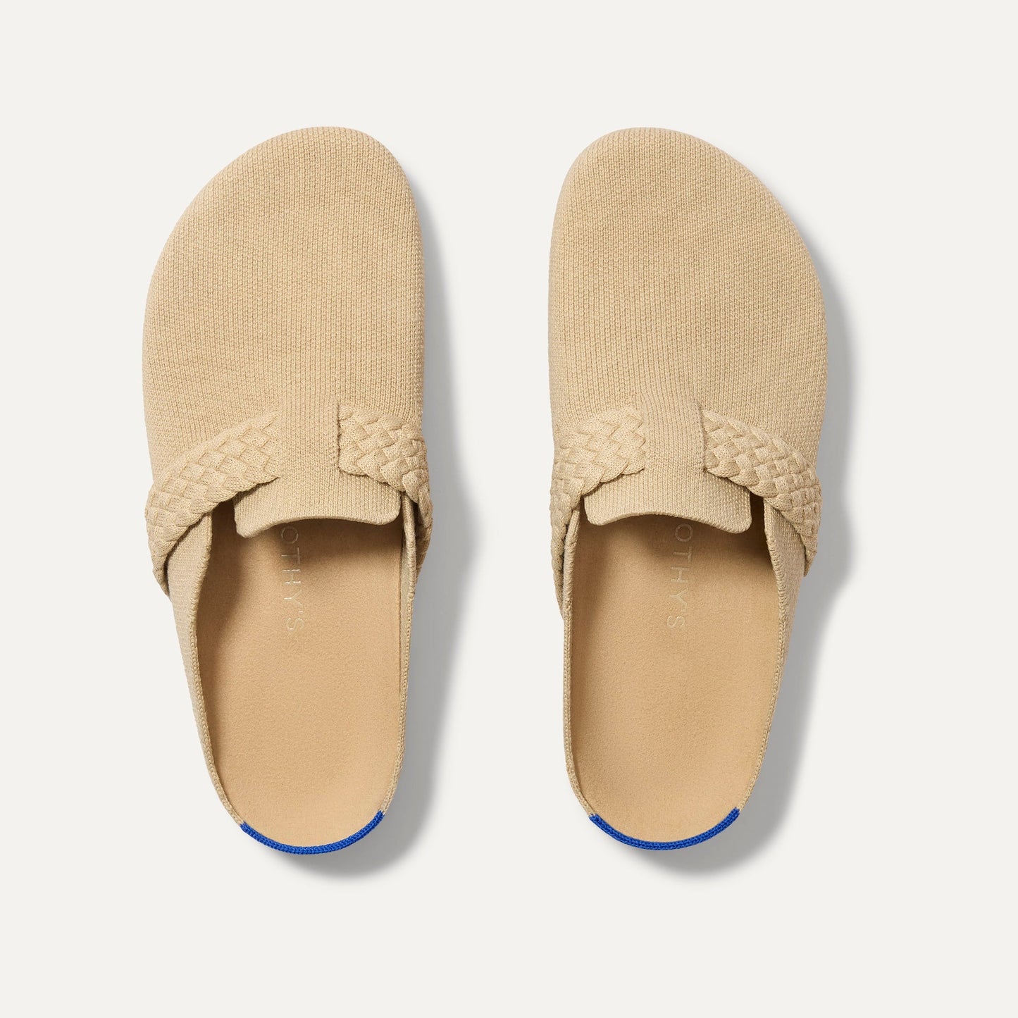 Rothys The Braid Clog in Wheat