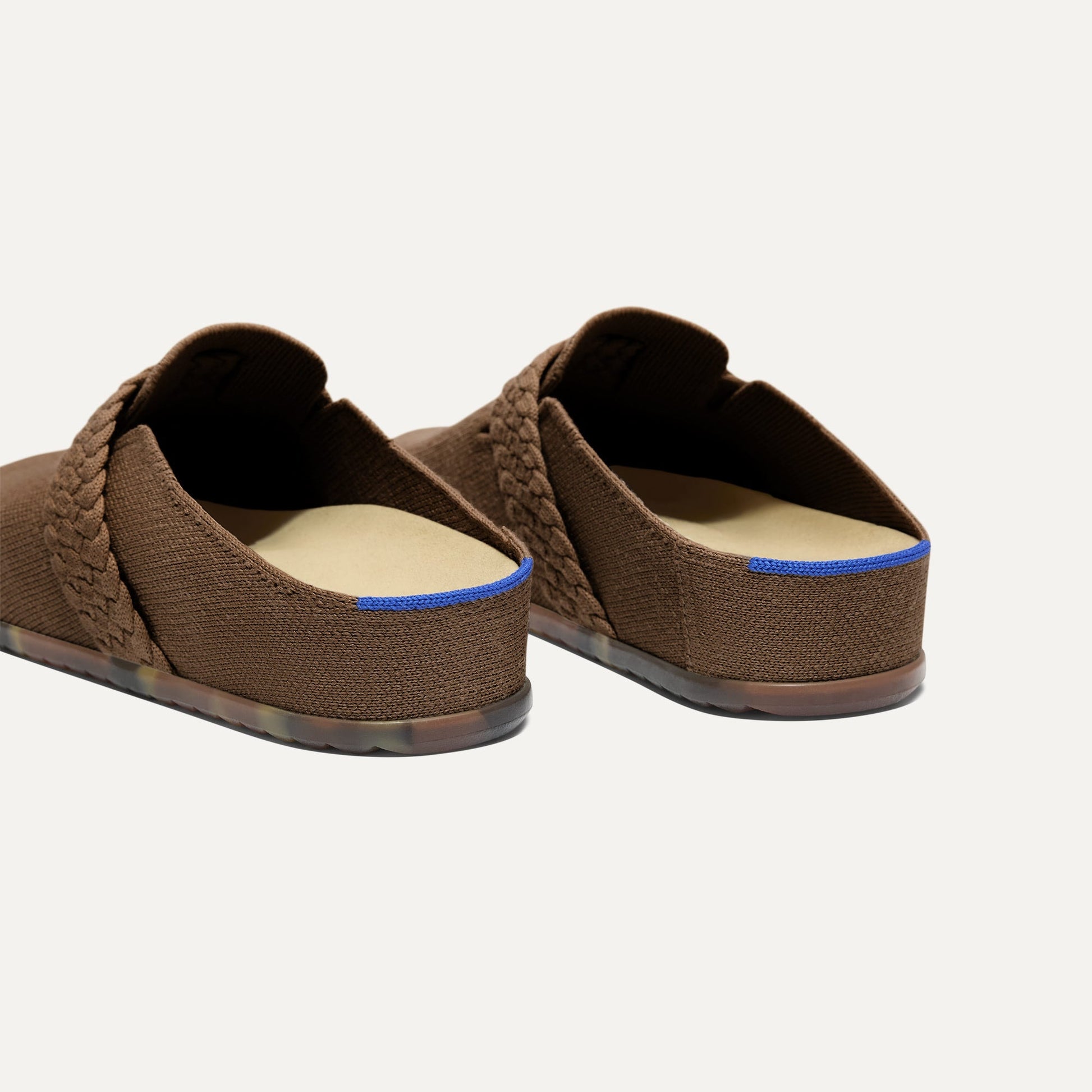 Rothys The Braid Clog in Acorn
