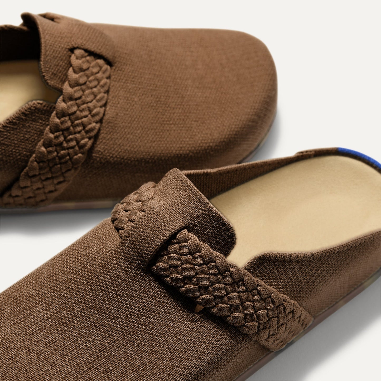 Rothys The Braid Clog in Acorn