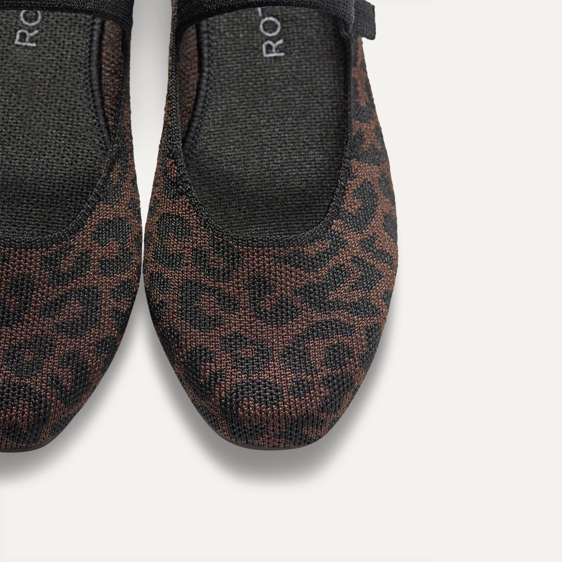 Rothys The Square Mary Jane in Classic Cheetah