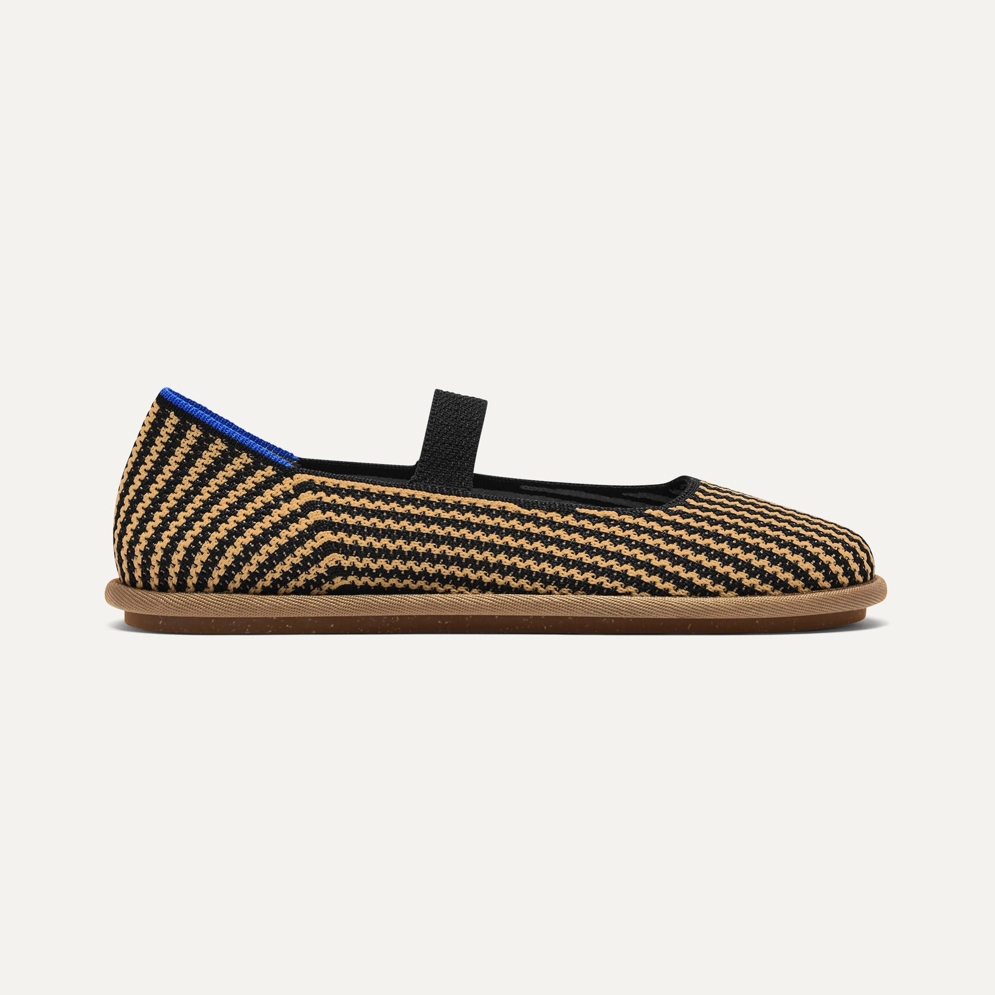 Rothys Women's Cruiser Mary Jane in Toffee Stripe
