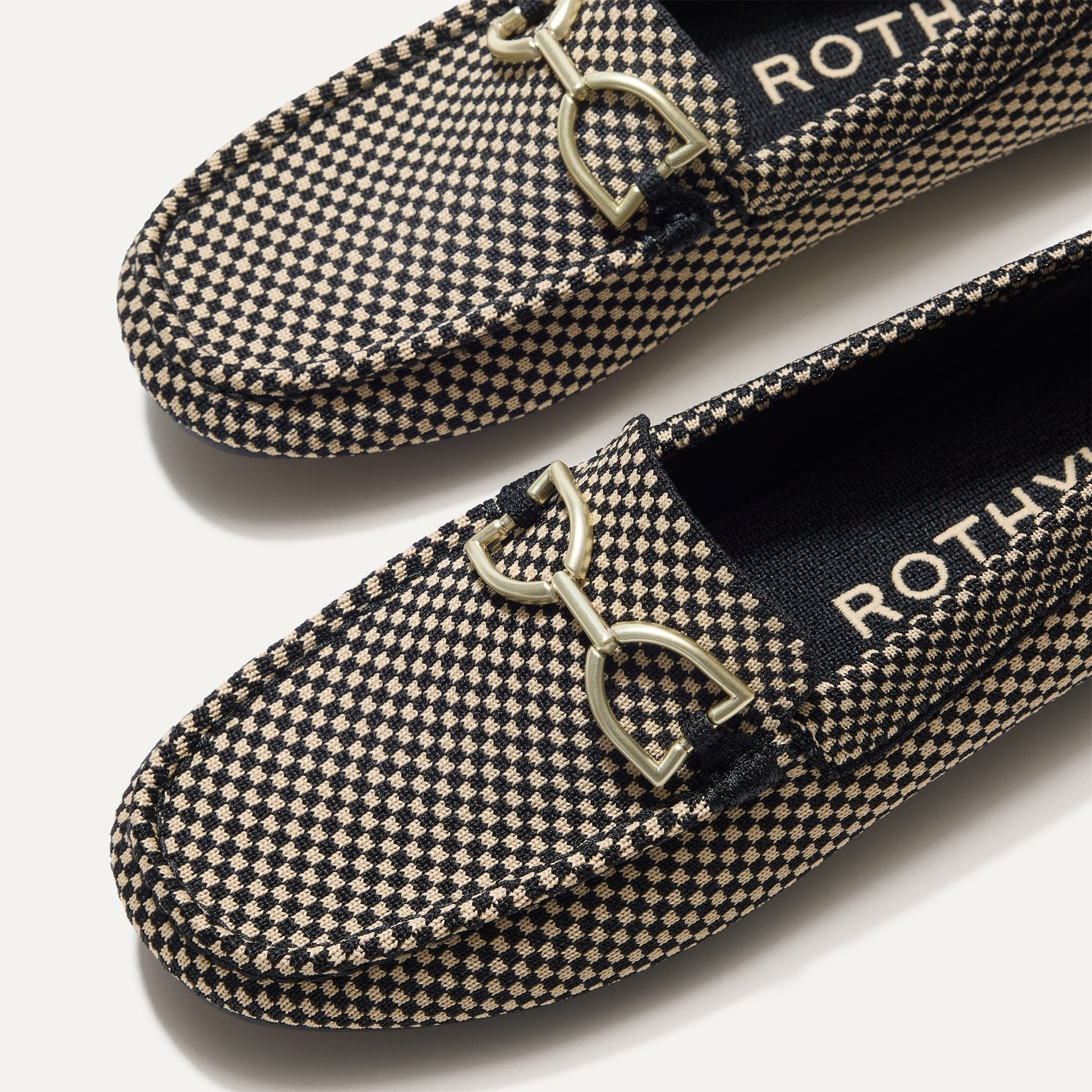 Rothys The Double Bit Driver in Classic Micro Check