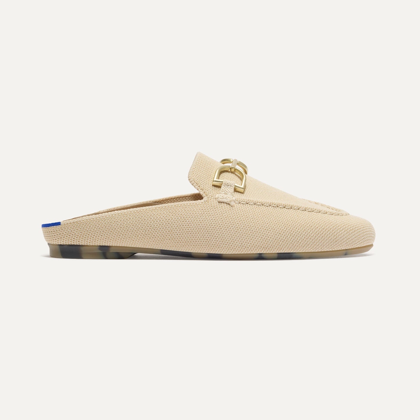 Rothys The Double Bit Loafer Mule in Sandstone