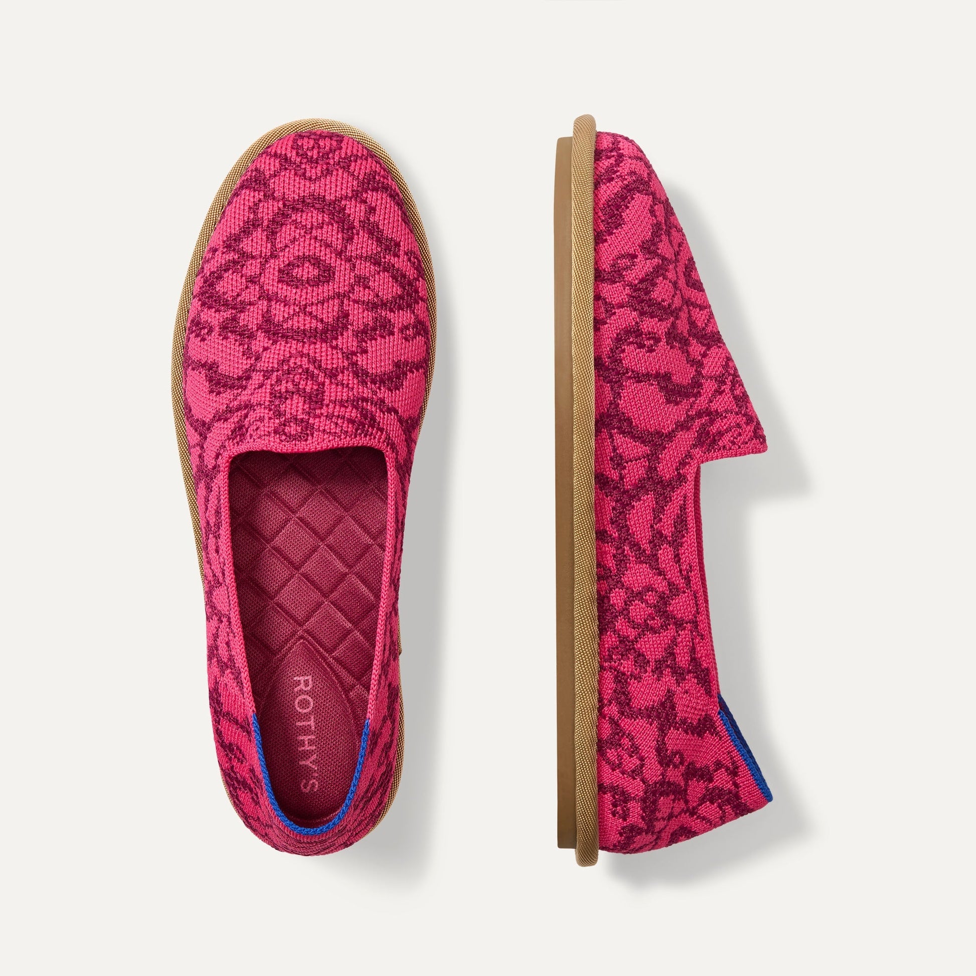 Rothys Women's Cruiser Loafer in Fuchsia Bloom