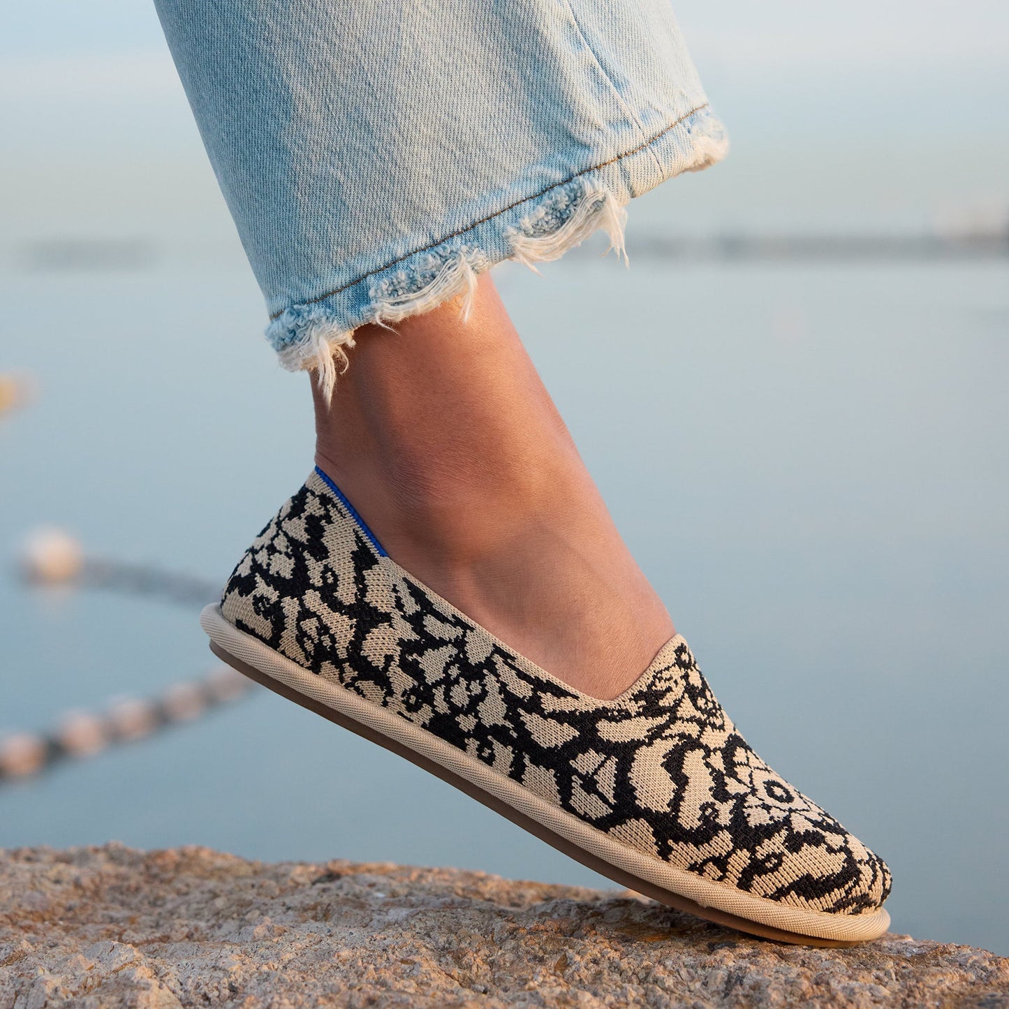 Rothys Women's Cruiser Loafer in Espresso Bloom