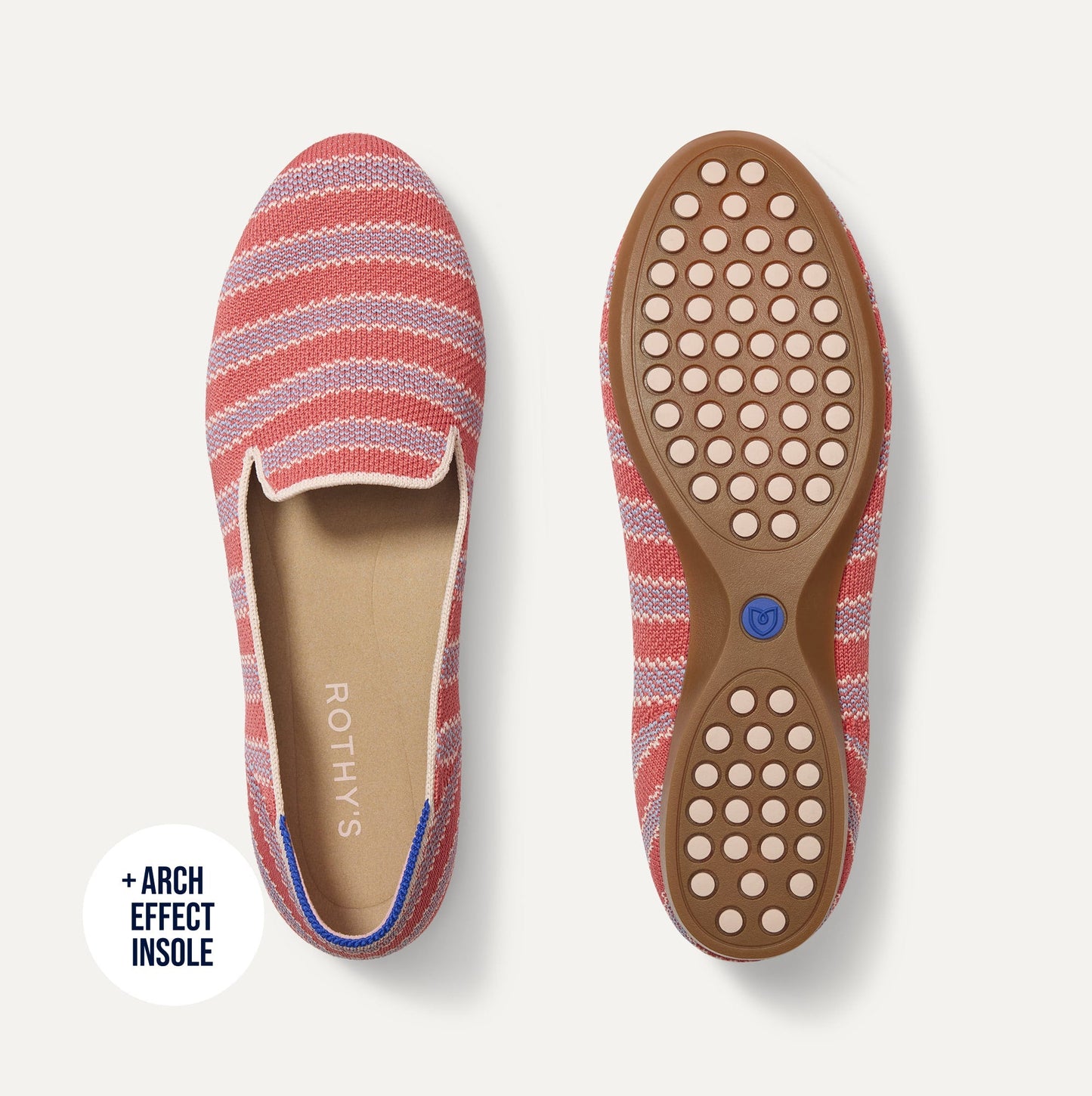 Rothys Women's Daily Loafer in Sunkiss Stripe