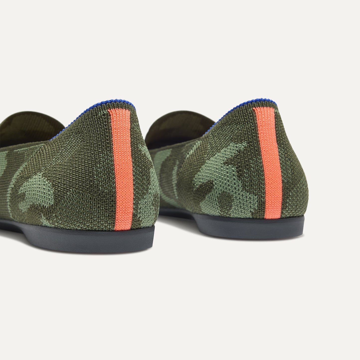 Rothys Women's Daily Loafer in Green Camo