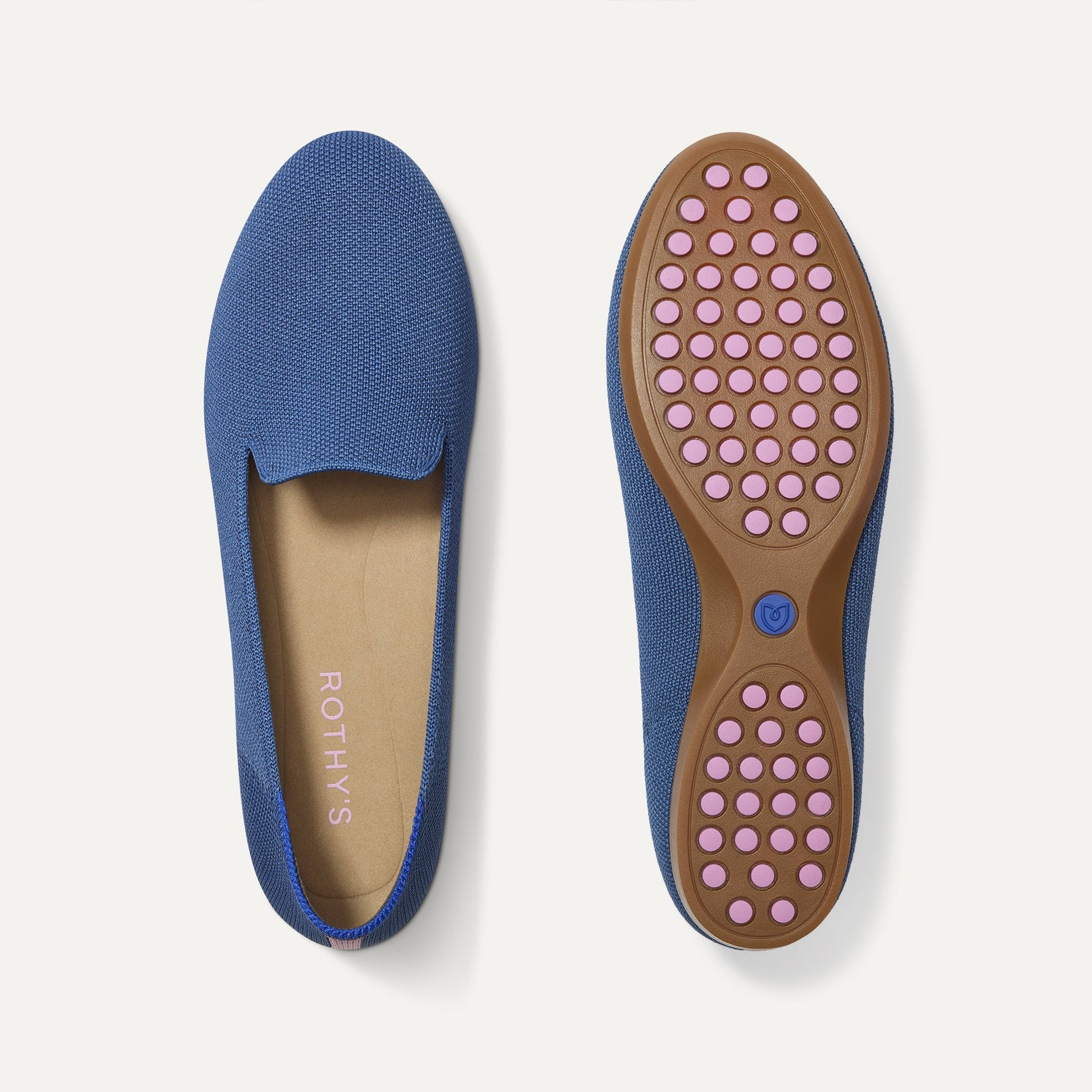 Rothys Women's Daily Loafer in Blue Trench