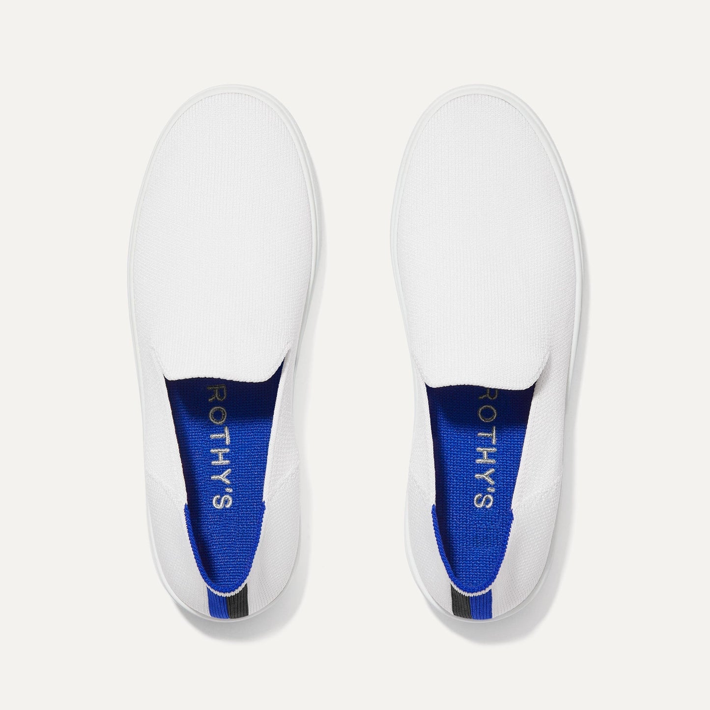 Rothys The Original Slip On Sneaker in Bright White