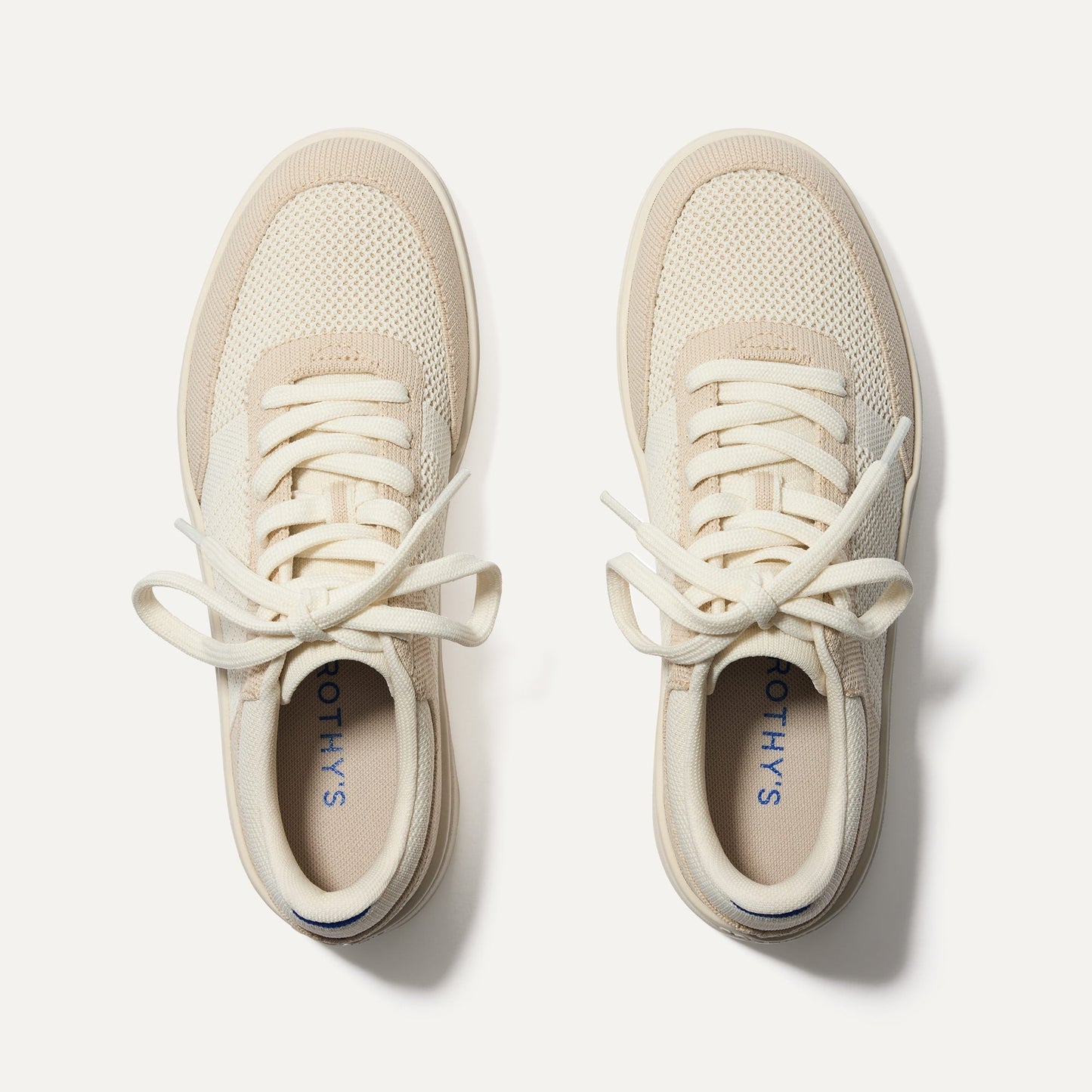 Rothys The Court Sneaker in Sand Dune