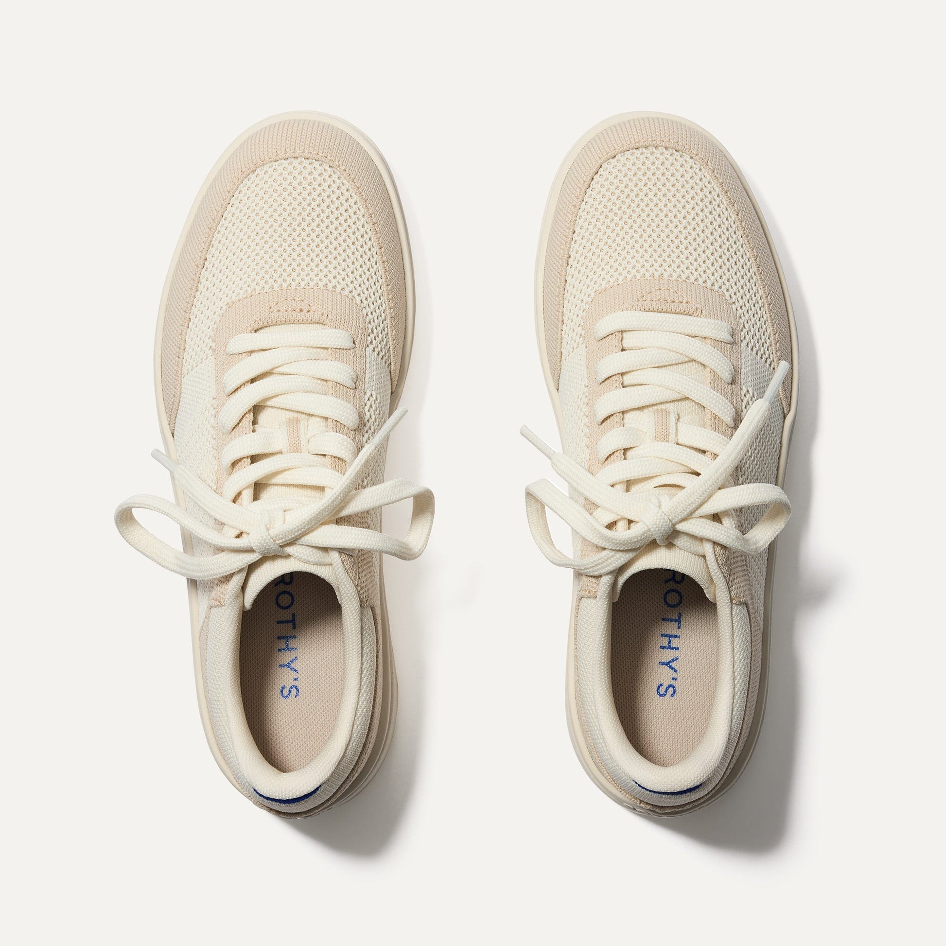 Rothys The Court Sneaker in Sand Dune