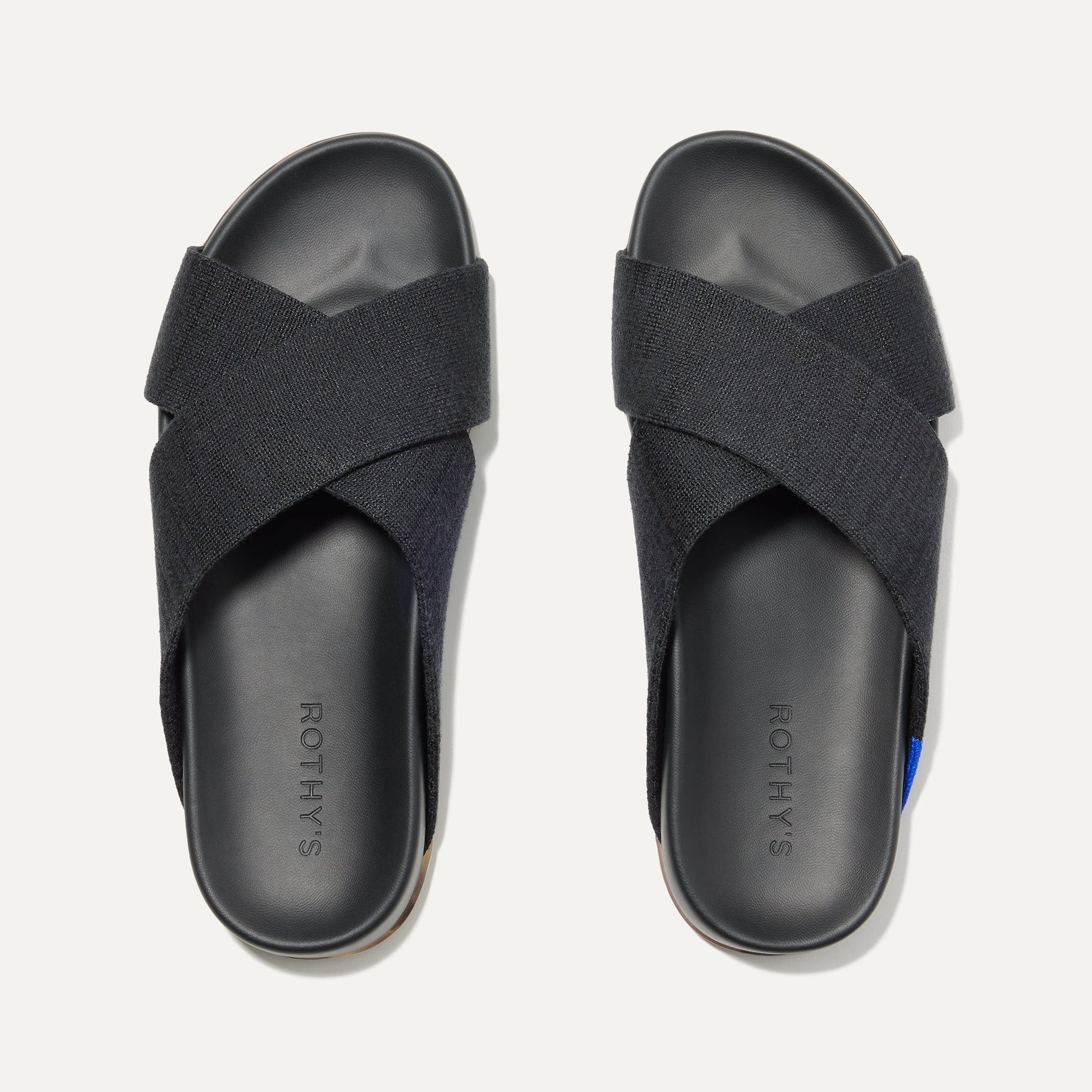 Rothys The Weekend Slide in Black