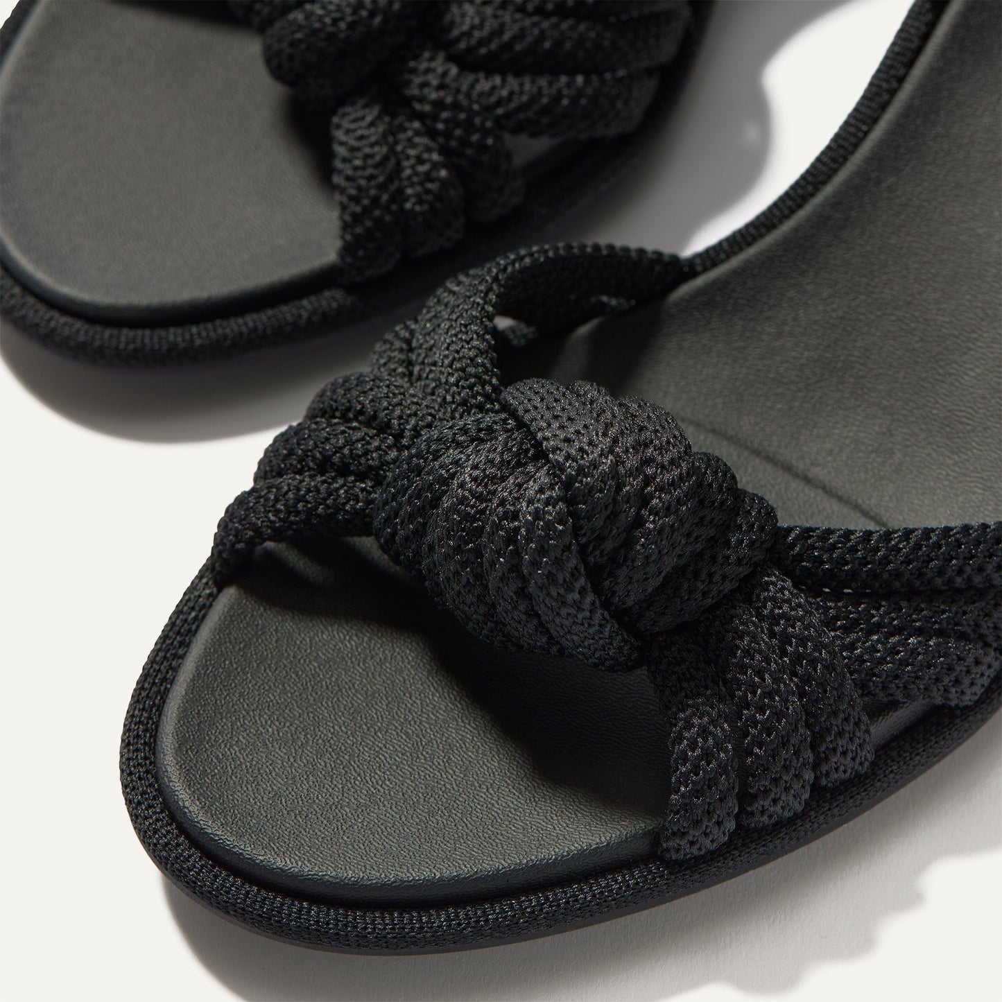 Rothys The Knot Sandal in Black