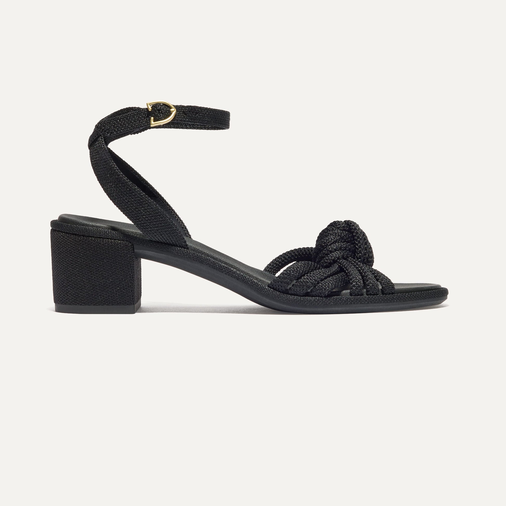 Rothys The Knot Sandal in Black