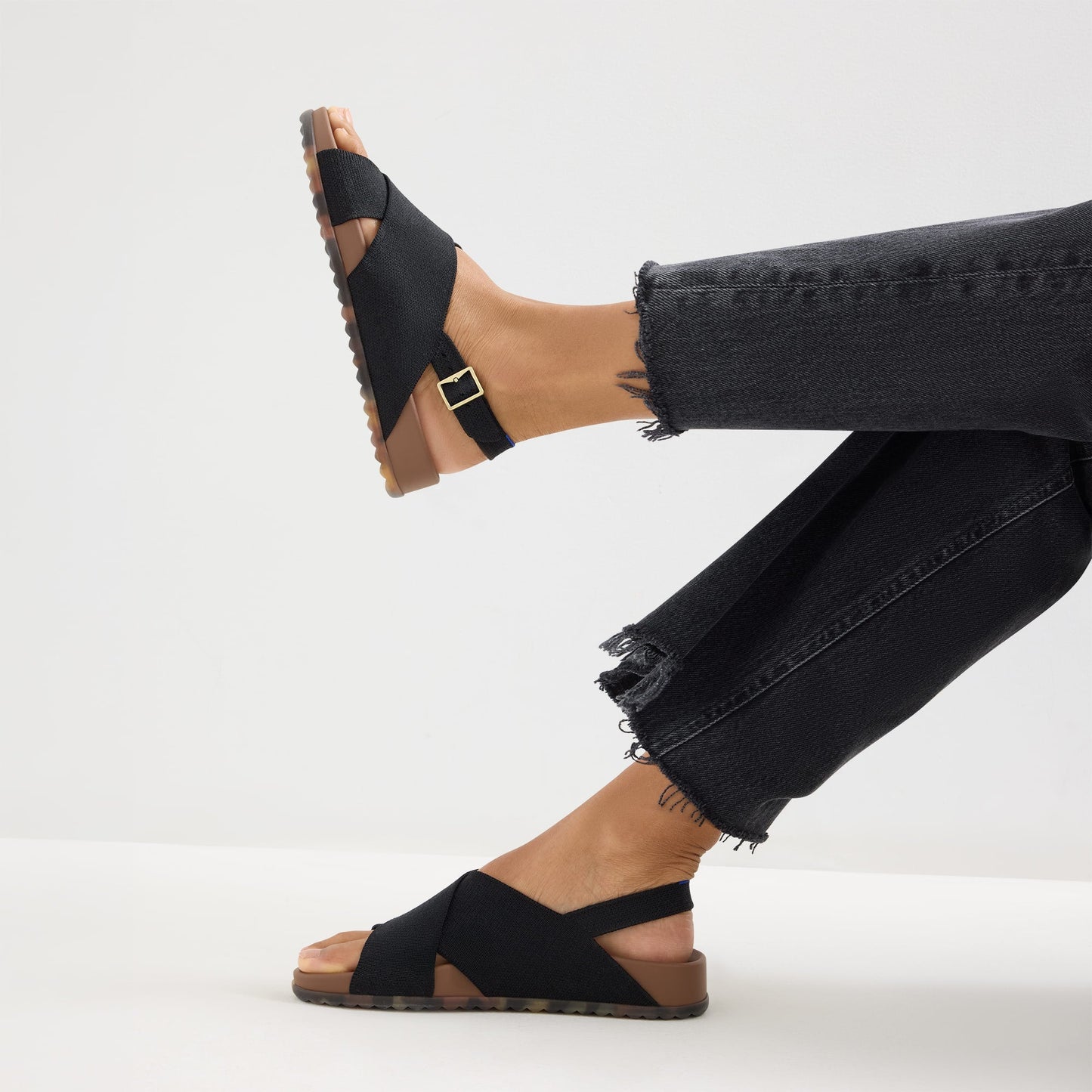 Rothys Women's Weekend Sandal in Black
