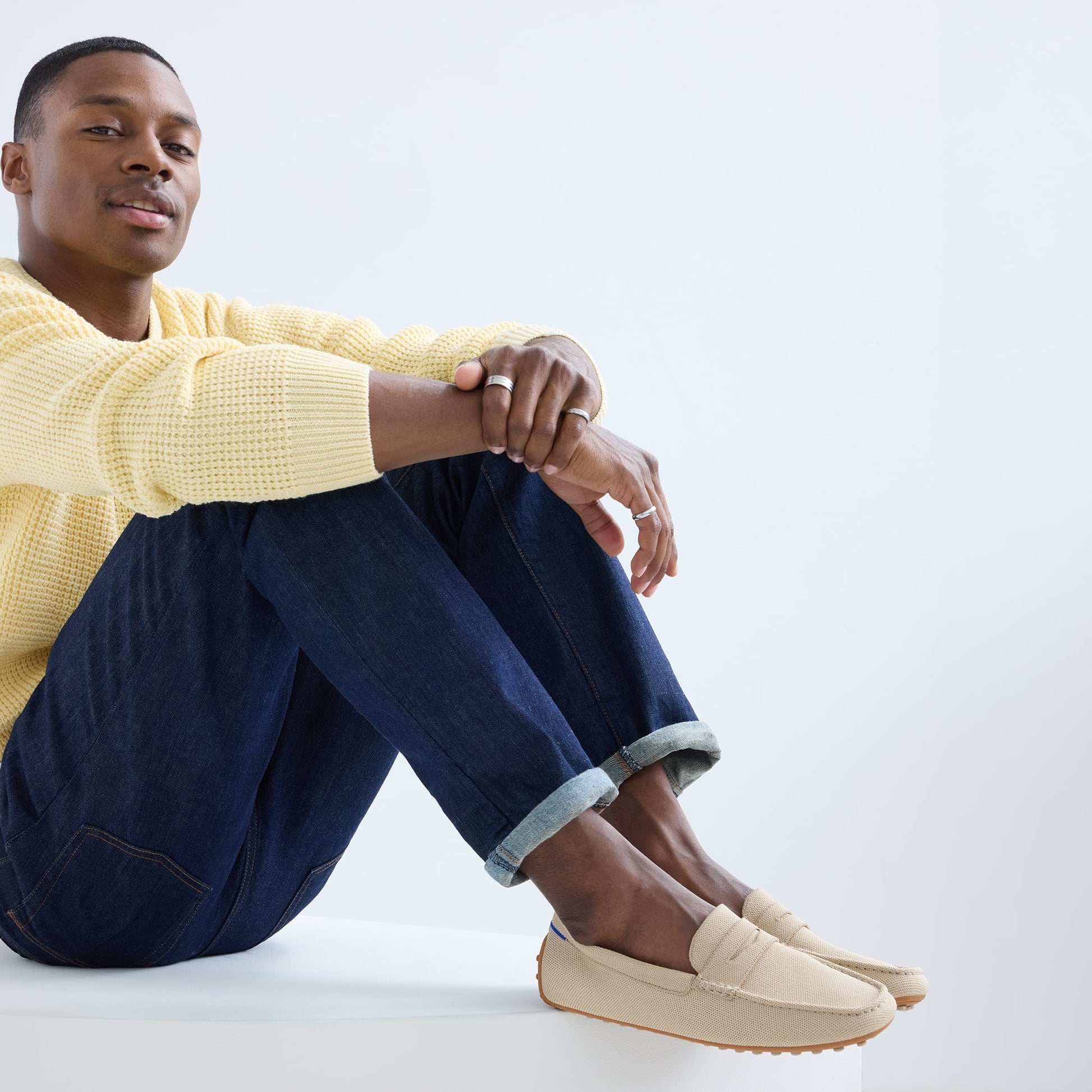 Rothys The Men's Daily Driver in Shore
