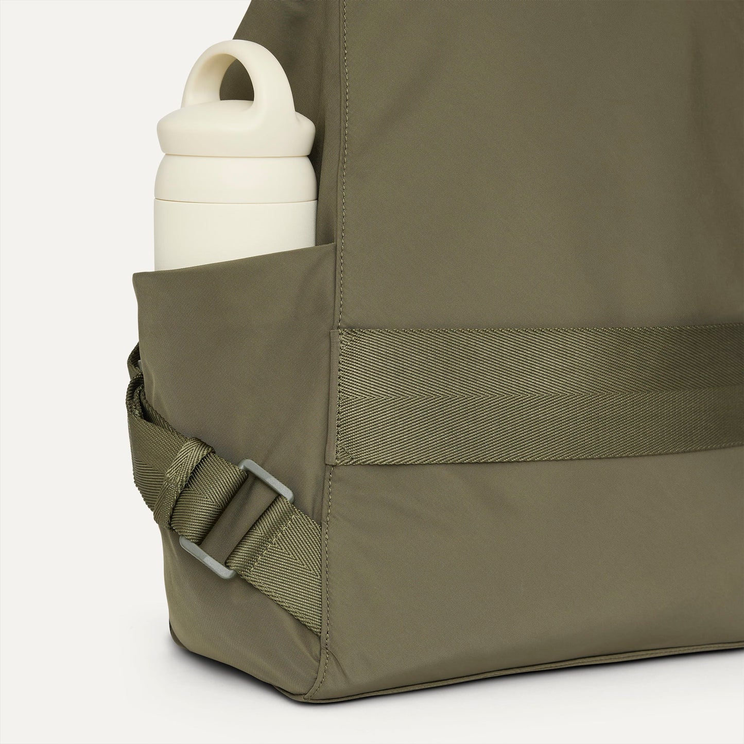 Rothys Lightweight Travel Cinch Backpack in Forest