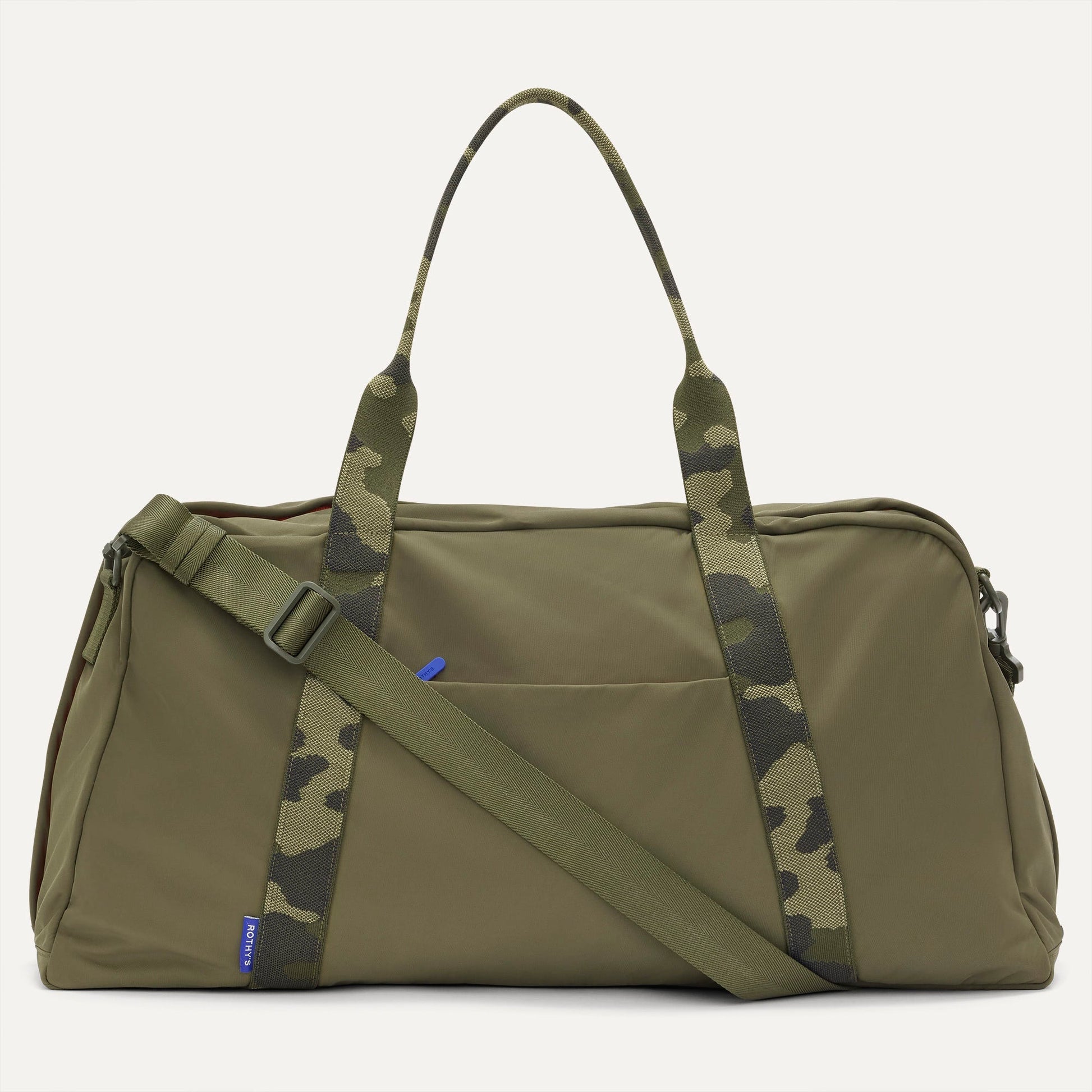 Rothys Lightweight Travel Duffel Bag in Forest