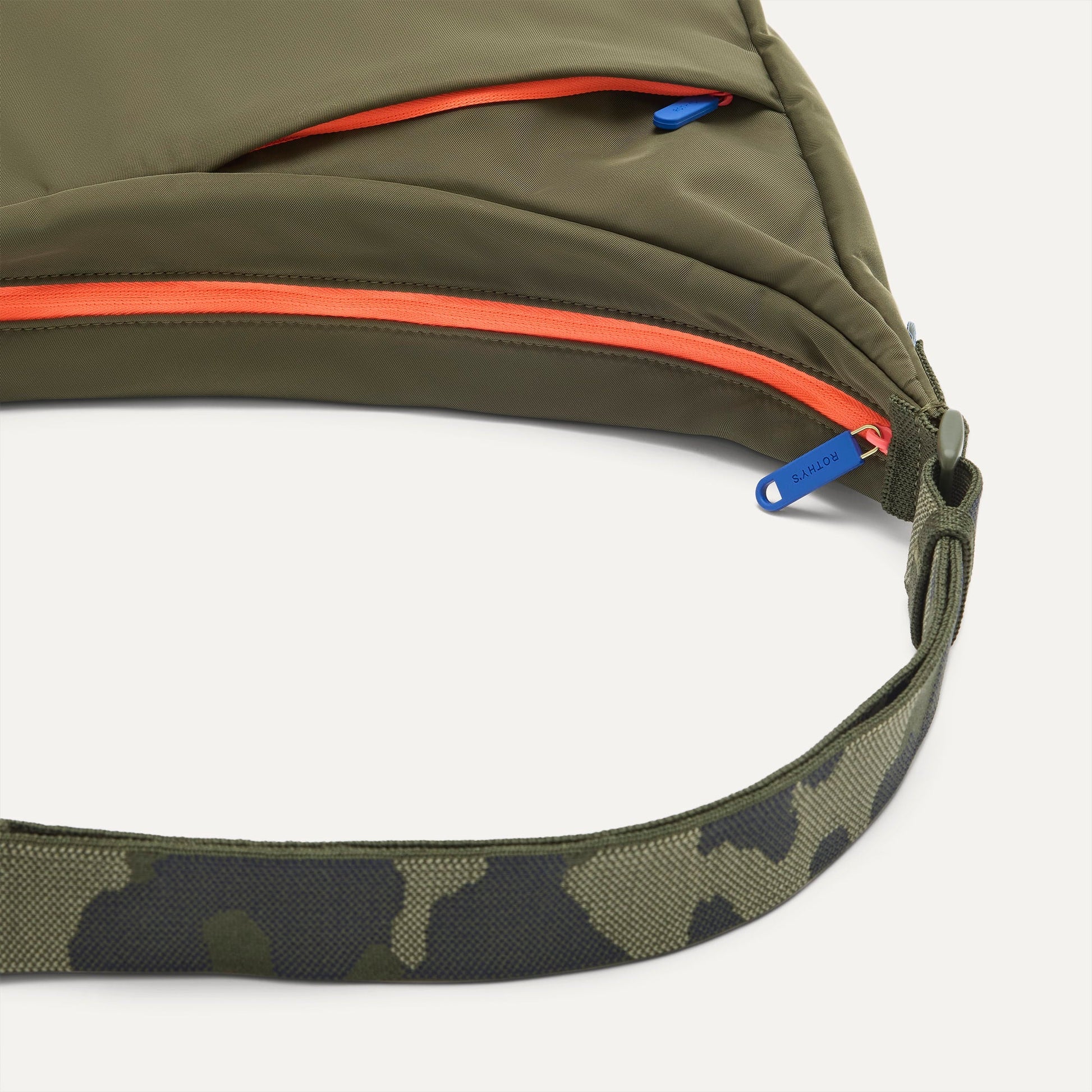 Rothys Lightweight Travel Sling Bag in Forest