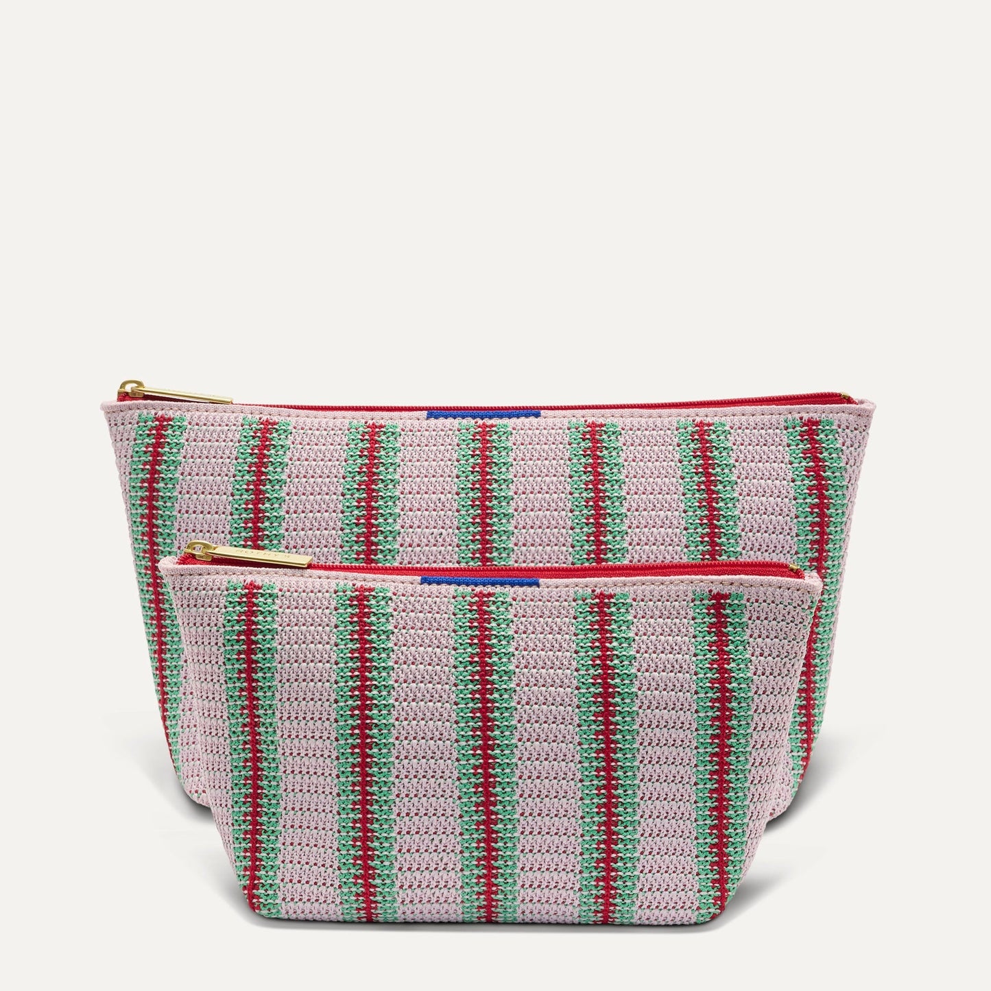 Rothys The Travel Pouch Set in Watermelon Market Stripe