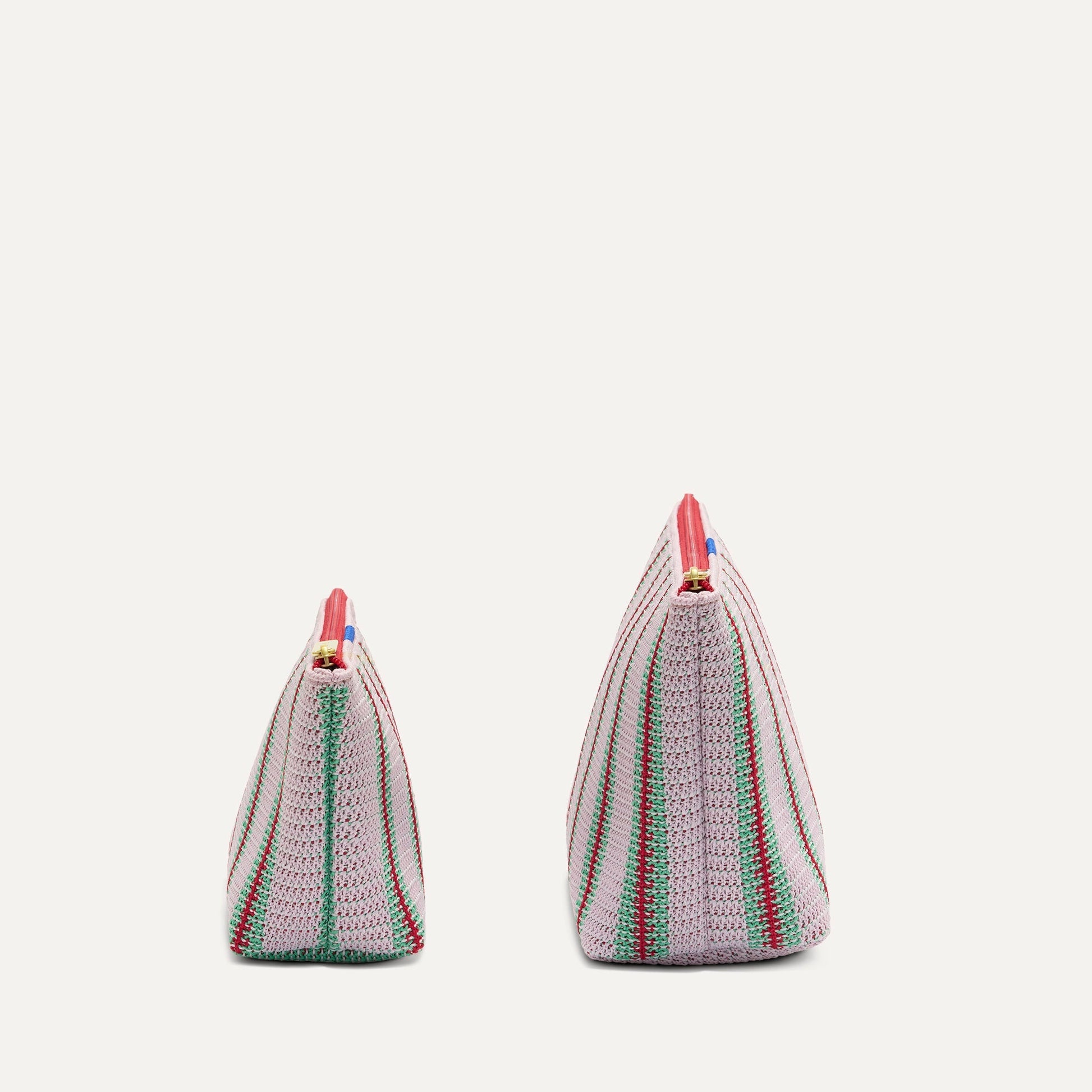 Rothys The Travel Pouch Set in Watermelon Market Stripe