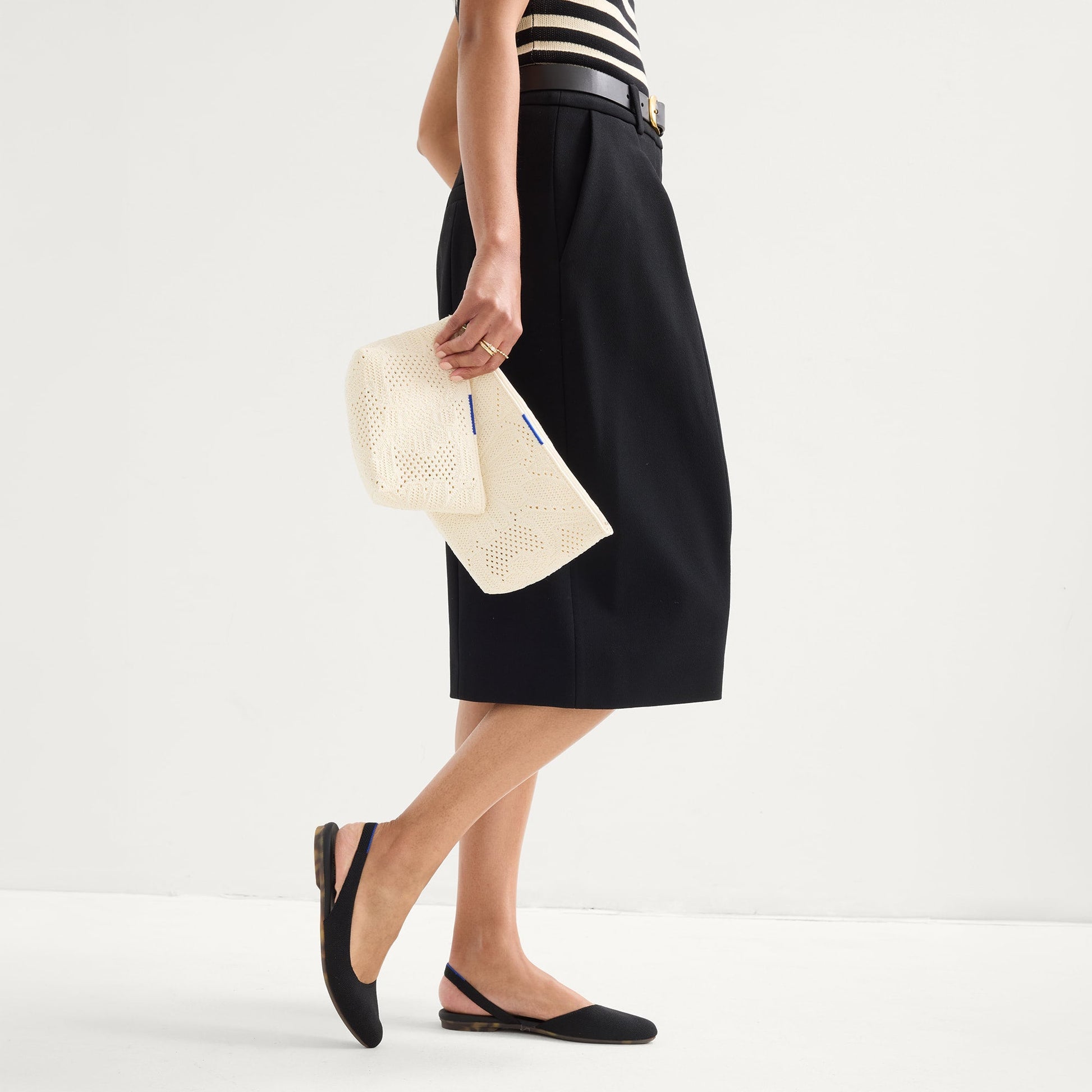 Rothys The Travel Pouch Set in Moonflower