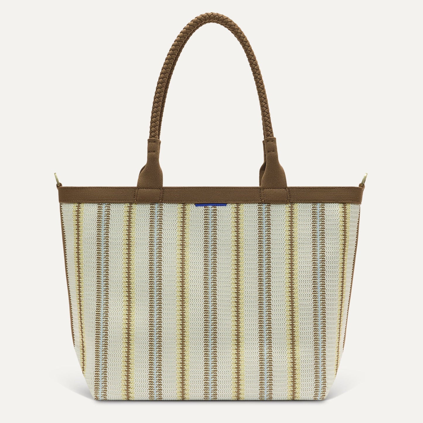 Rothys The Lightweight Zipper Tote in Sunbeam Market Stripe