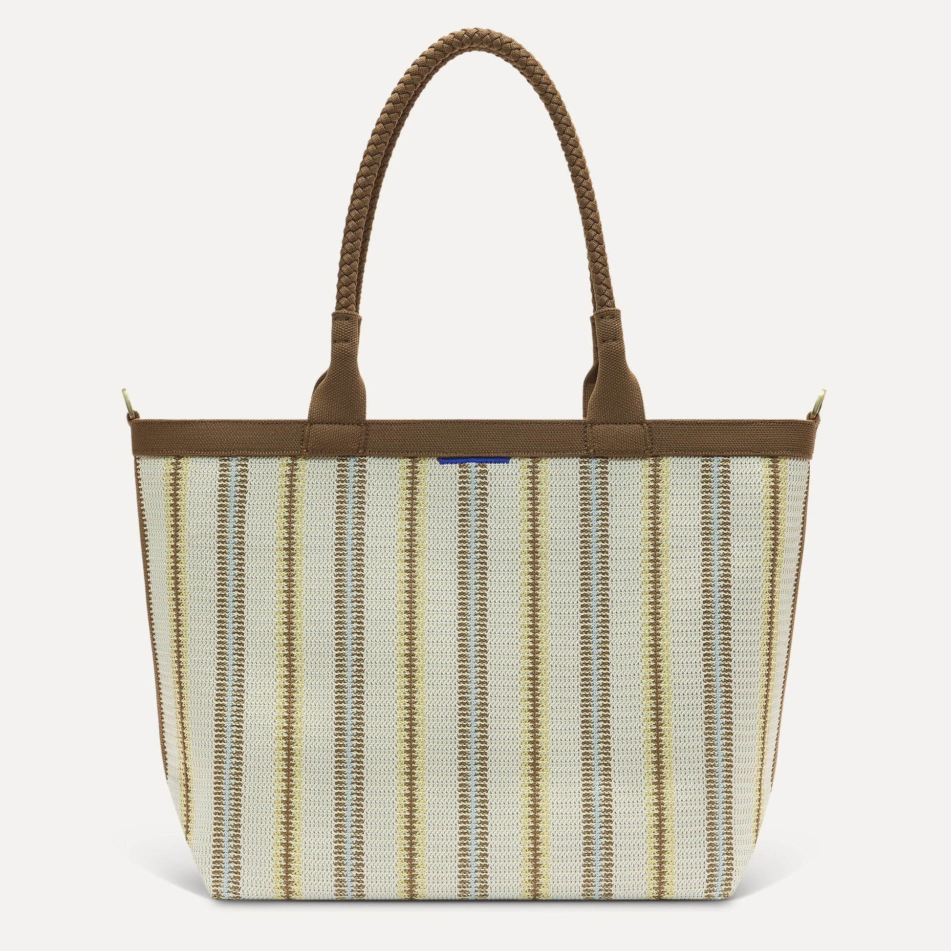 Rothys The Lightweight Zipper Tote in Sunbeam Market Stripe