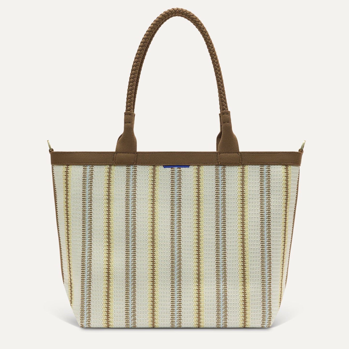 Rothys The Lightweight Zipper Tote in Sunbeam Market Stripe
