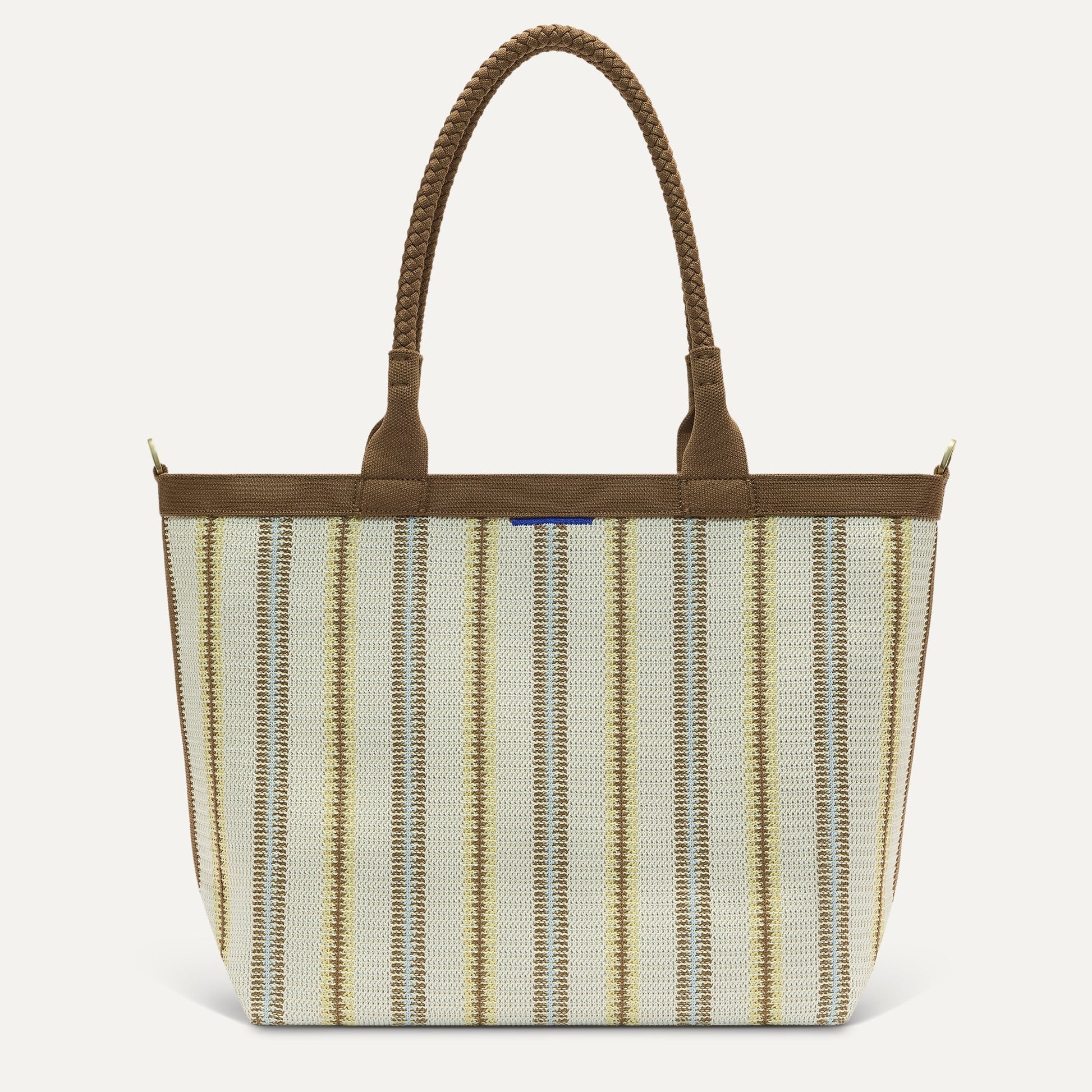 Rothys The Lightweight Zipper Tote in Sunbeam Market Stripe
