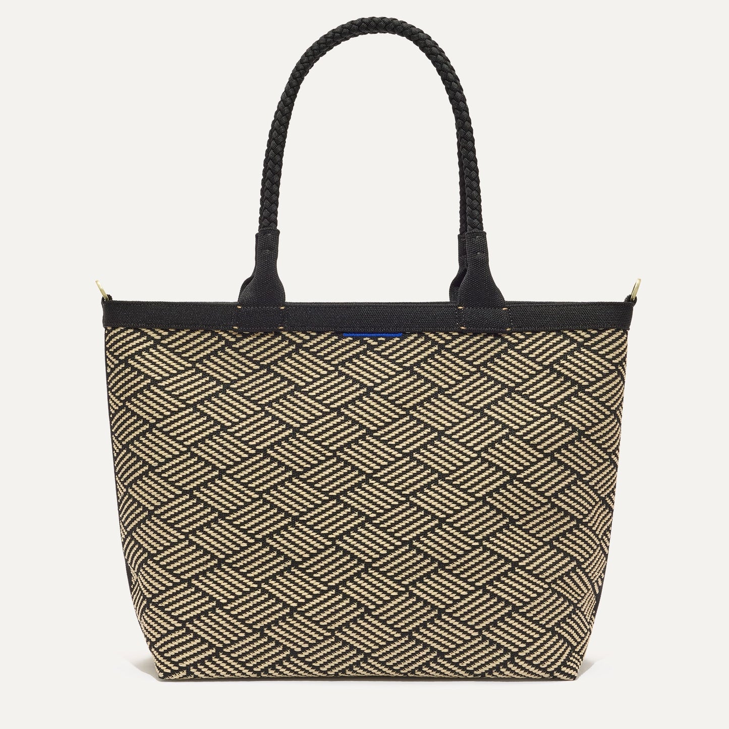 Rothys The Lightweight Zipper Tote in Polar Zig Zag