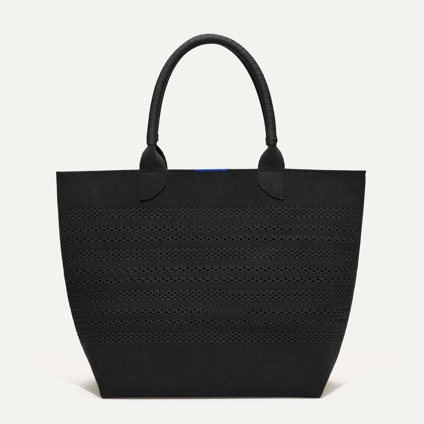 Rothys The Lightweight Tote in Black Crochet