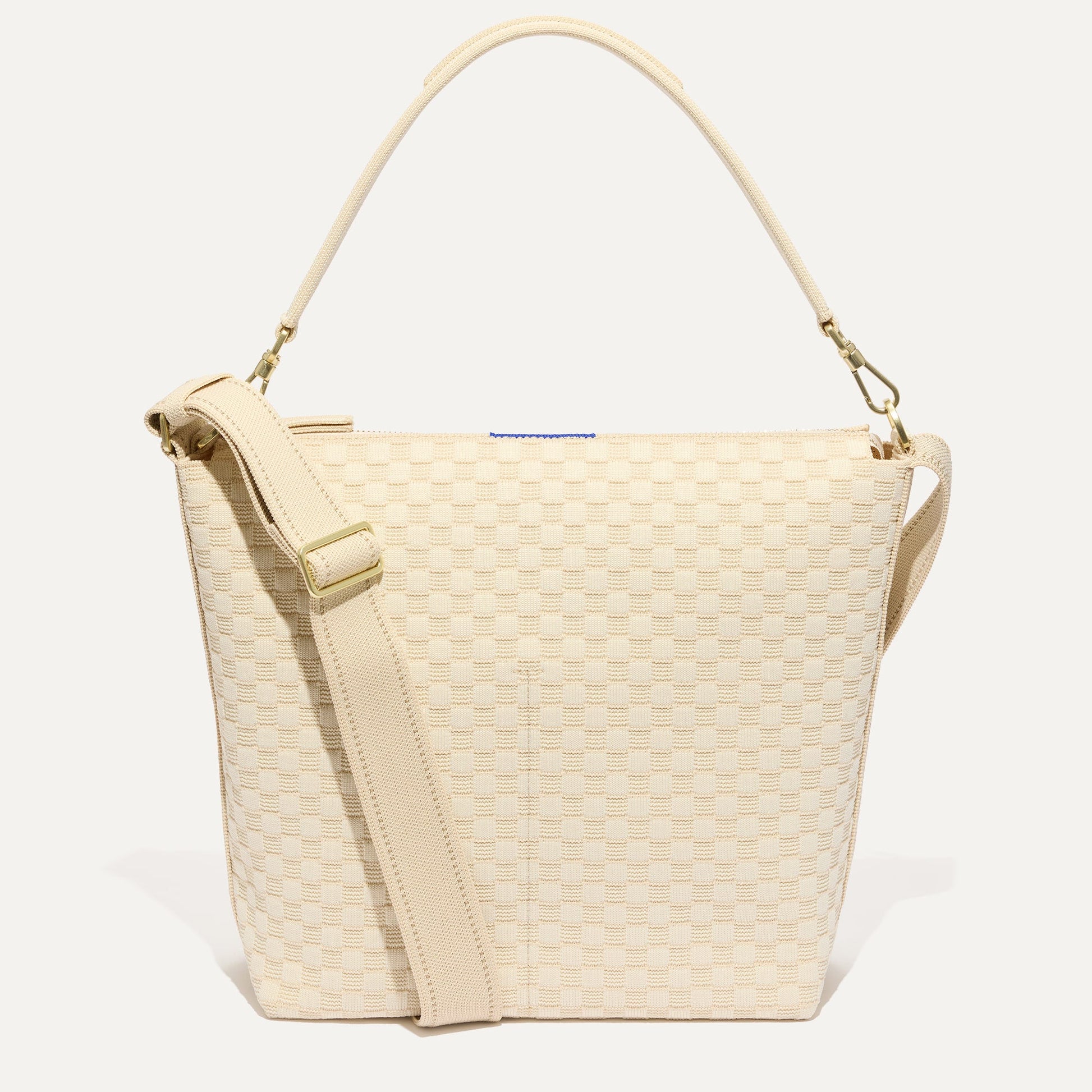 Rothys The Mini Zip Bucket in White Sand