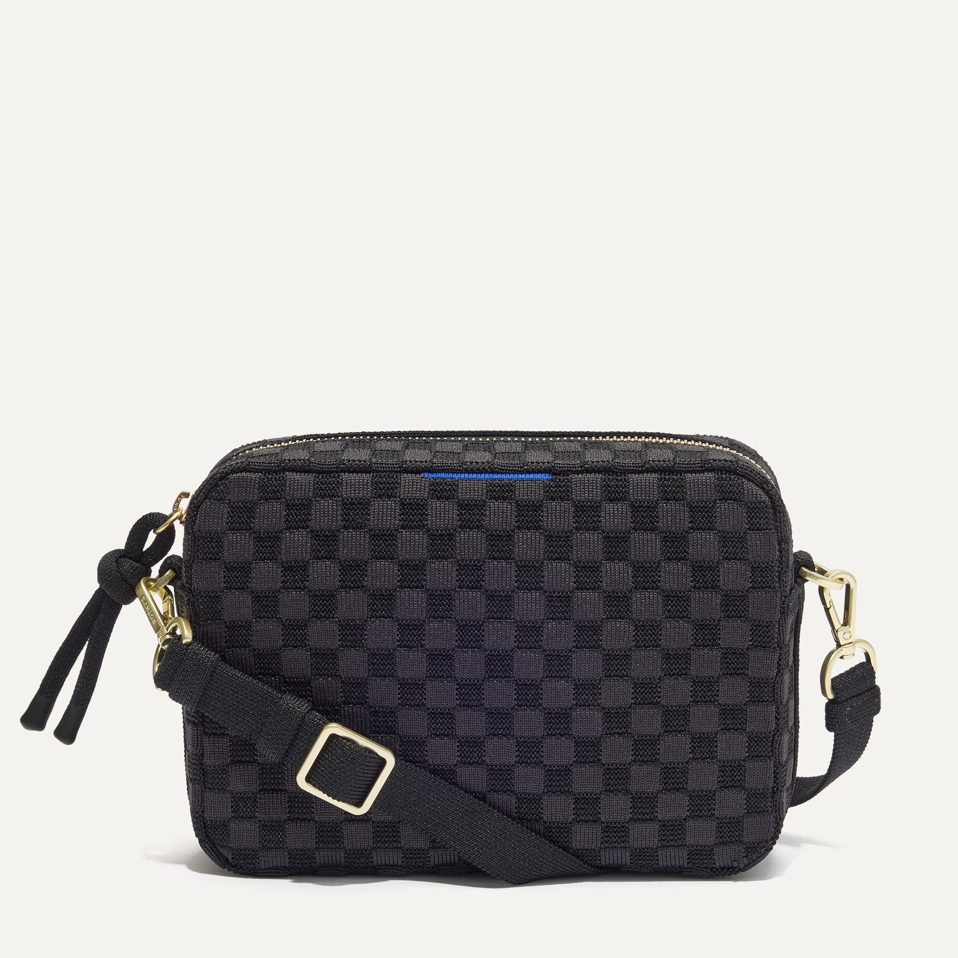 Rothys The Crossbody Camera Bag in Black Sand
