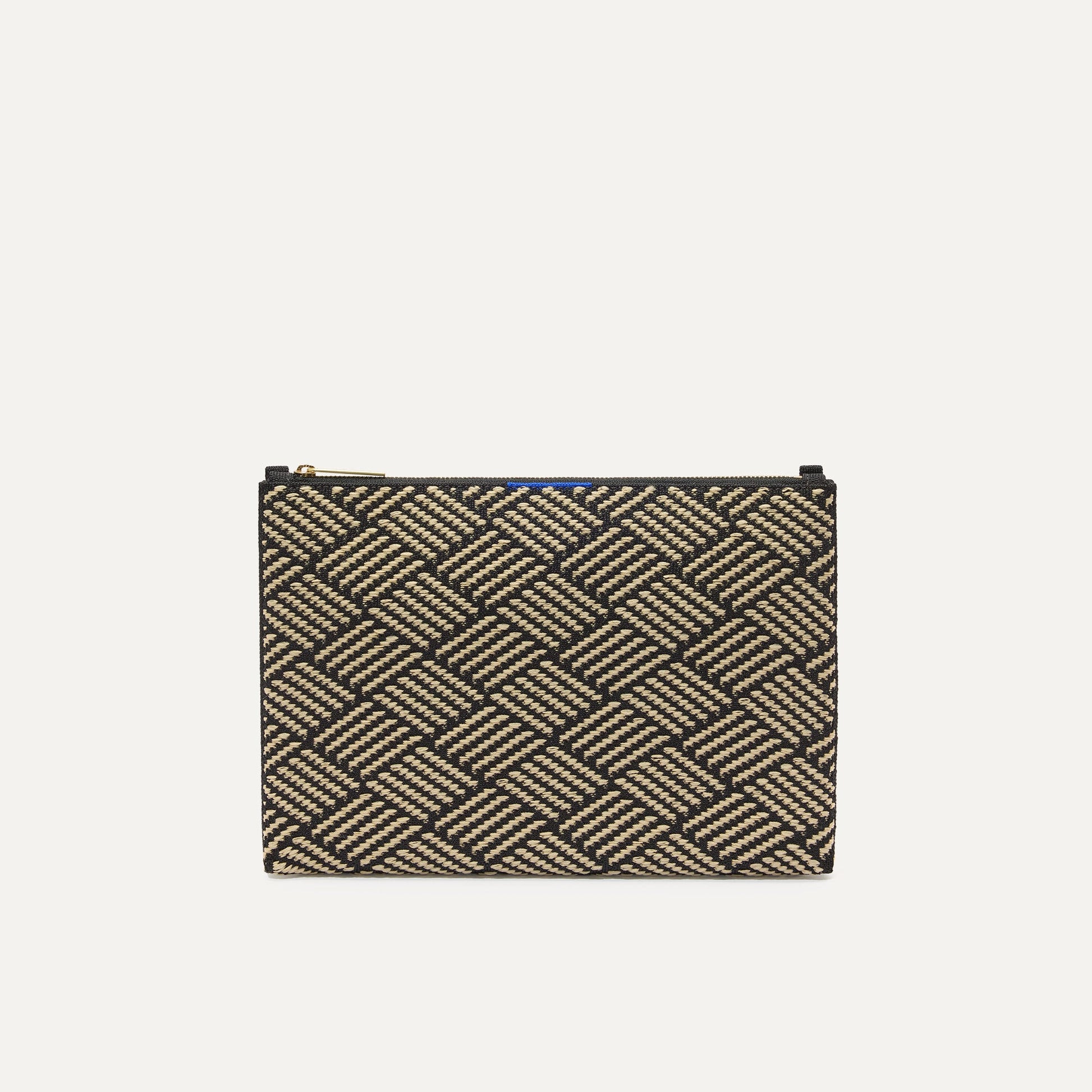Rothys The Convertible Clutch in Polar Zig Zag