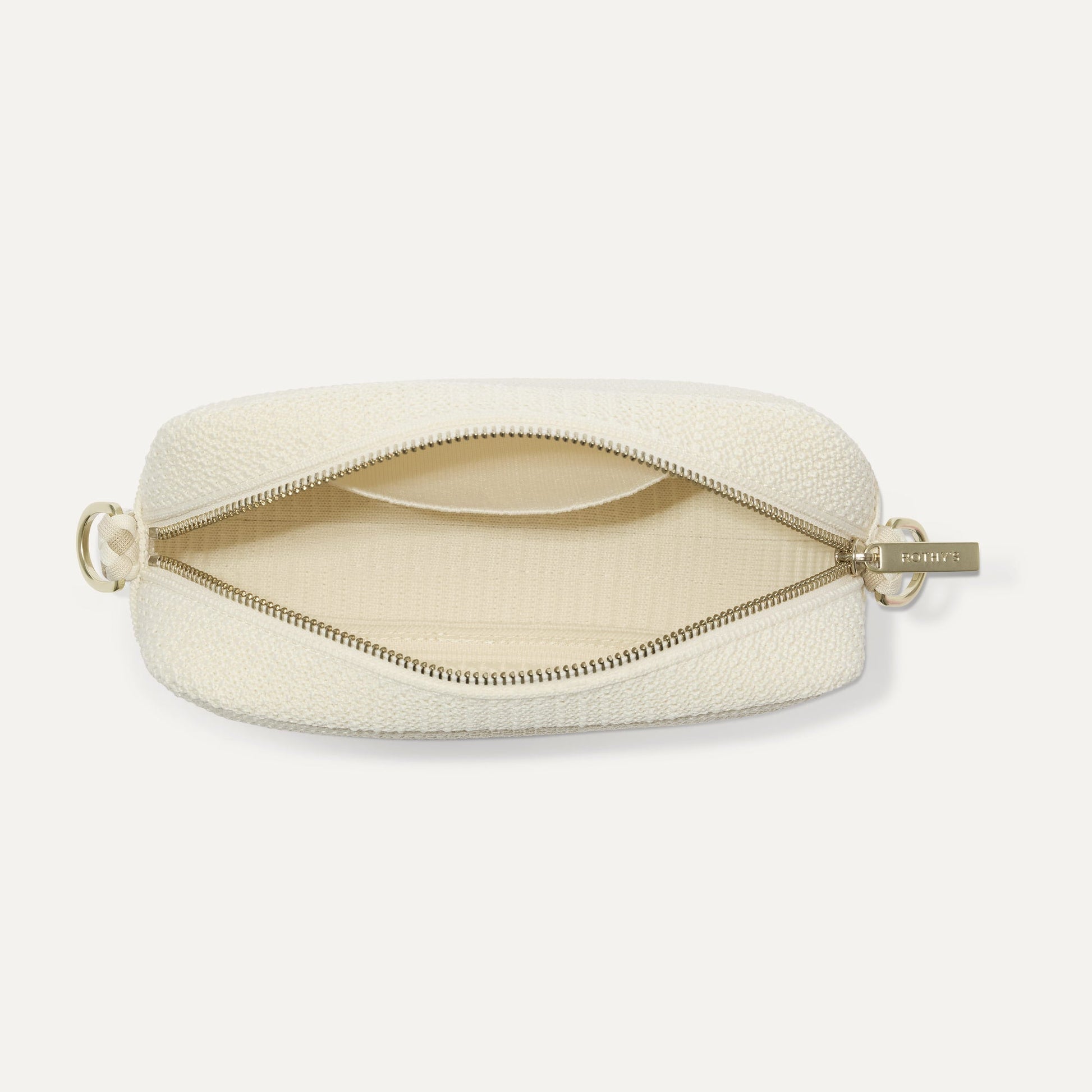 Rothys The Crossbody Camera Bag in Cream Twist Open-Knit