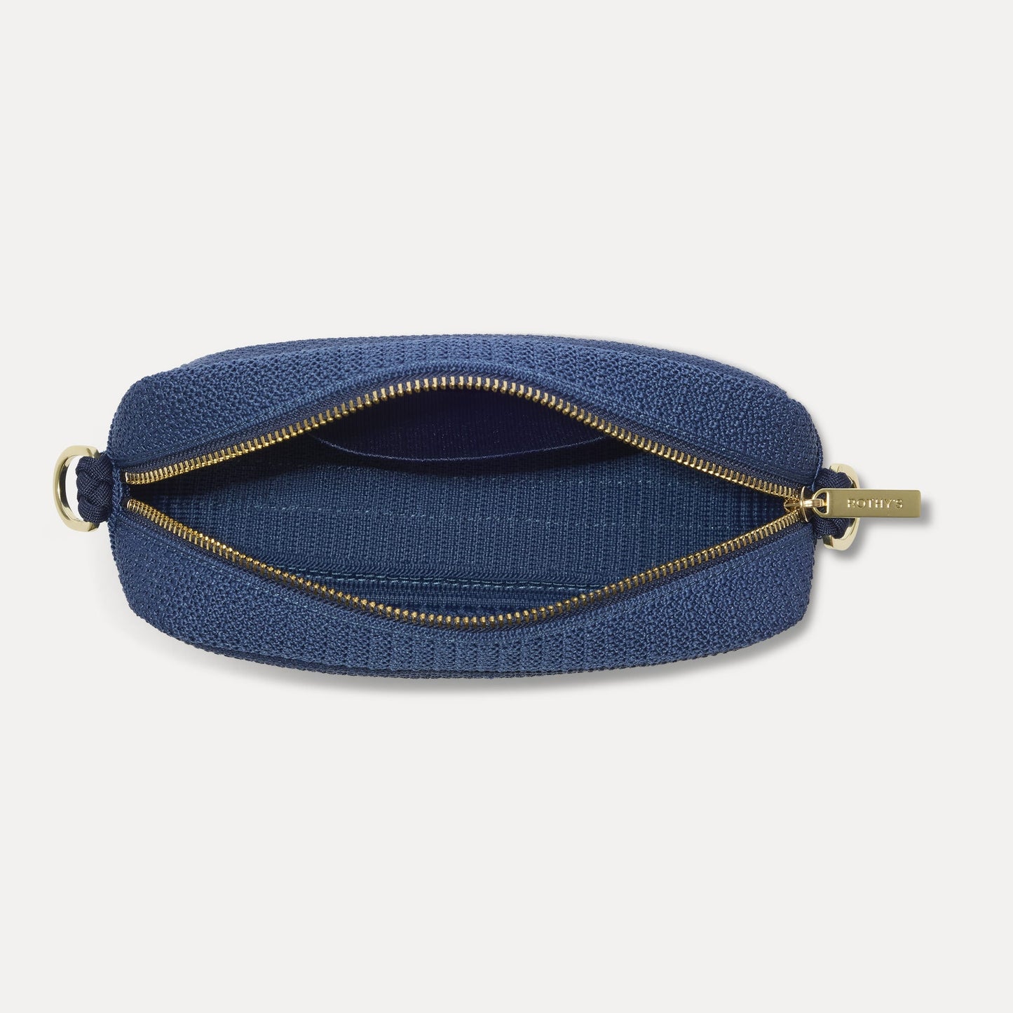 Rothys The Crossbody Camera Bag in Lagoon Open-Knit