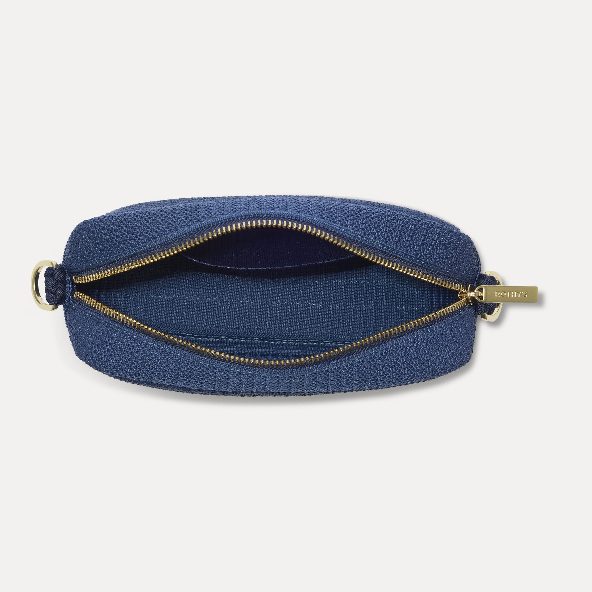 Rothys The Crossbody Camera Bag in Lagoon Open-Knit