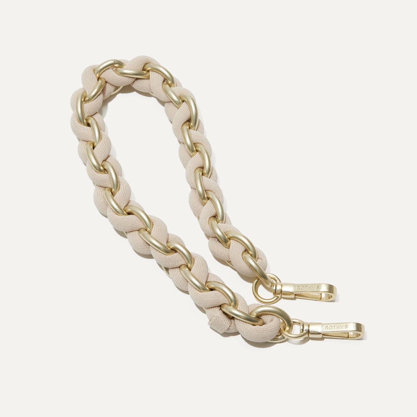 Rothys The Shoulder Strap in White Chain