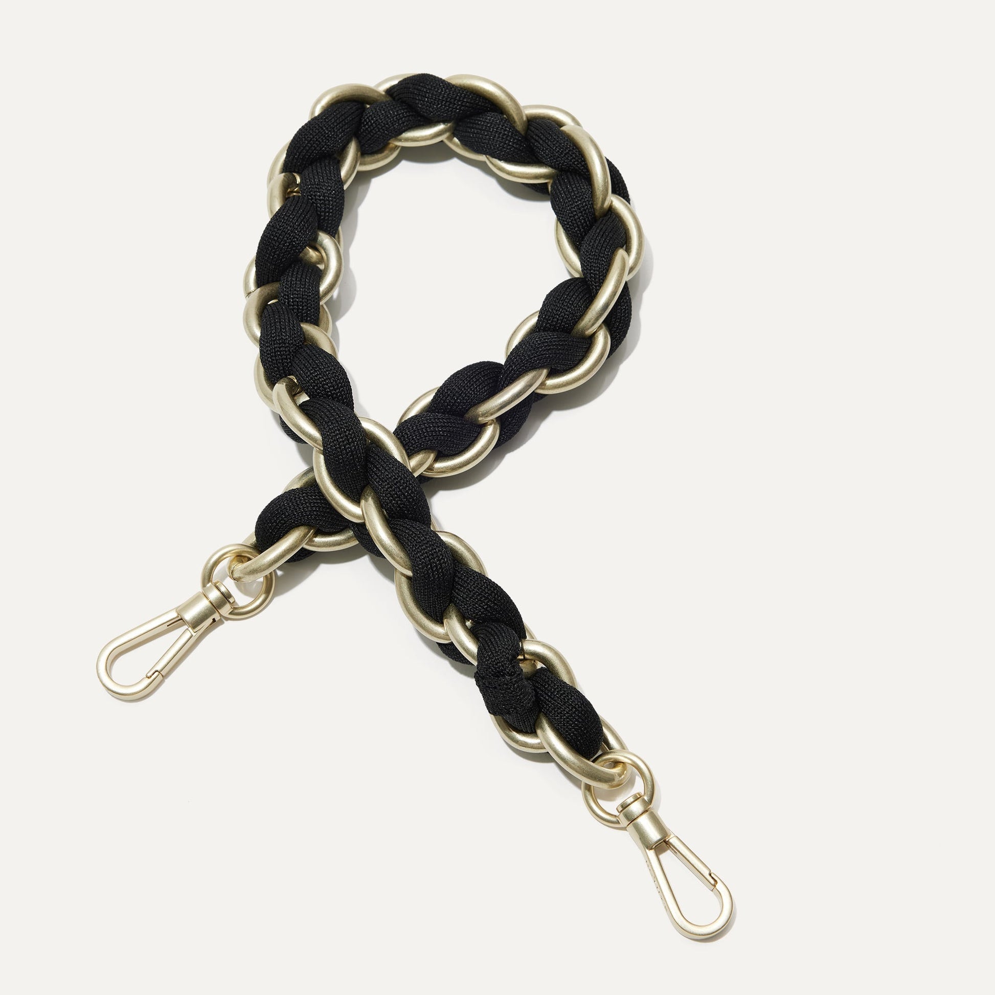 Rothys The Shoulder Strap in Black Chain