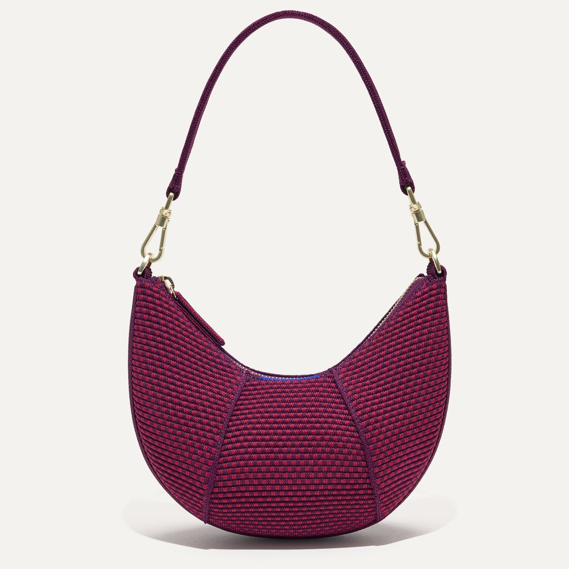 Rothys The Mini Crescent Bag in Beet